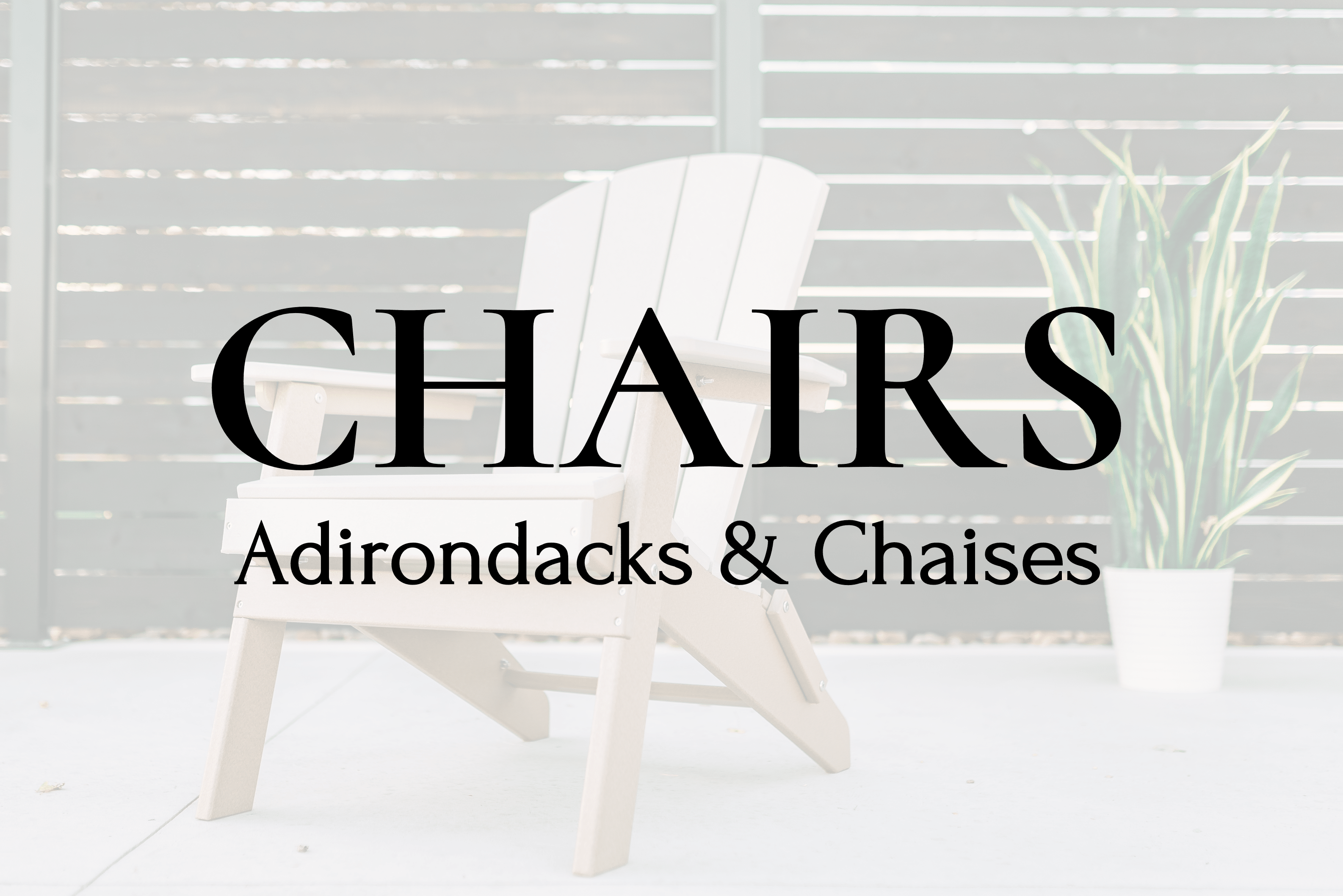 Chairs - Haven Outdoor