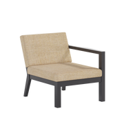 Breeze Deep Seat Sectional Piece Left Chair