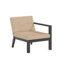 Breeze Deep Seat Sectional Piece Left Chair - Haven Outdoor
