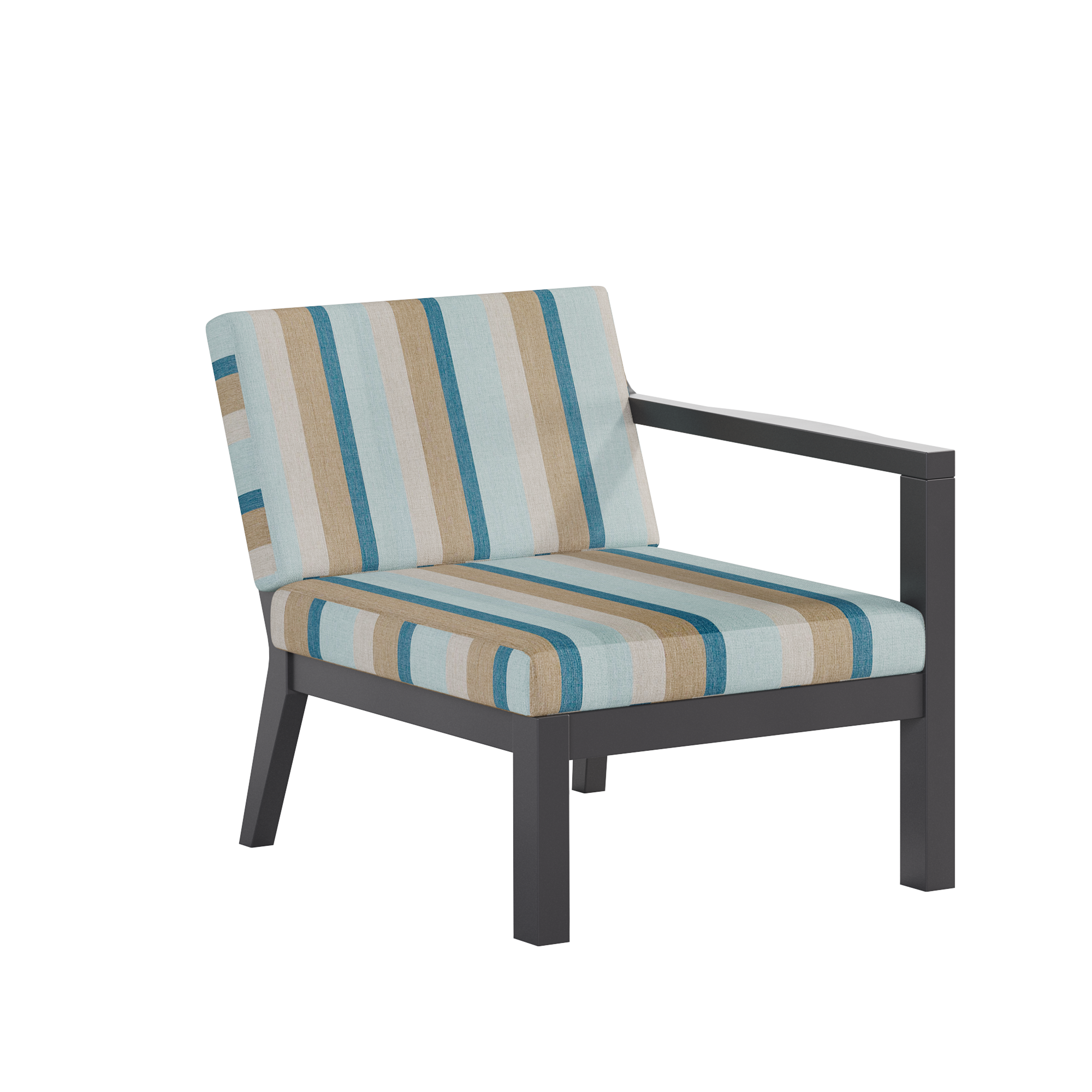 Breeze Deep Seat Sectional Piece Left Chair