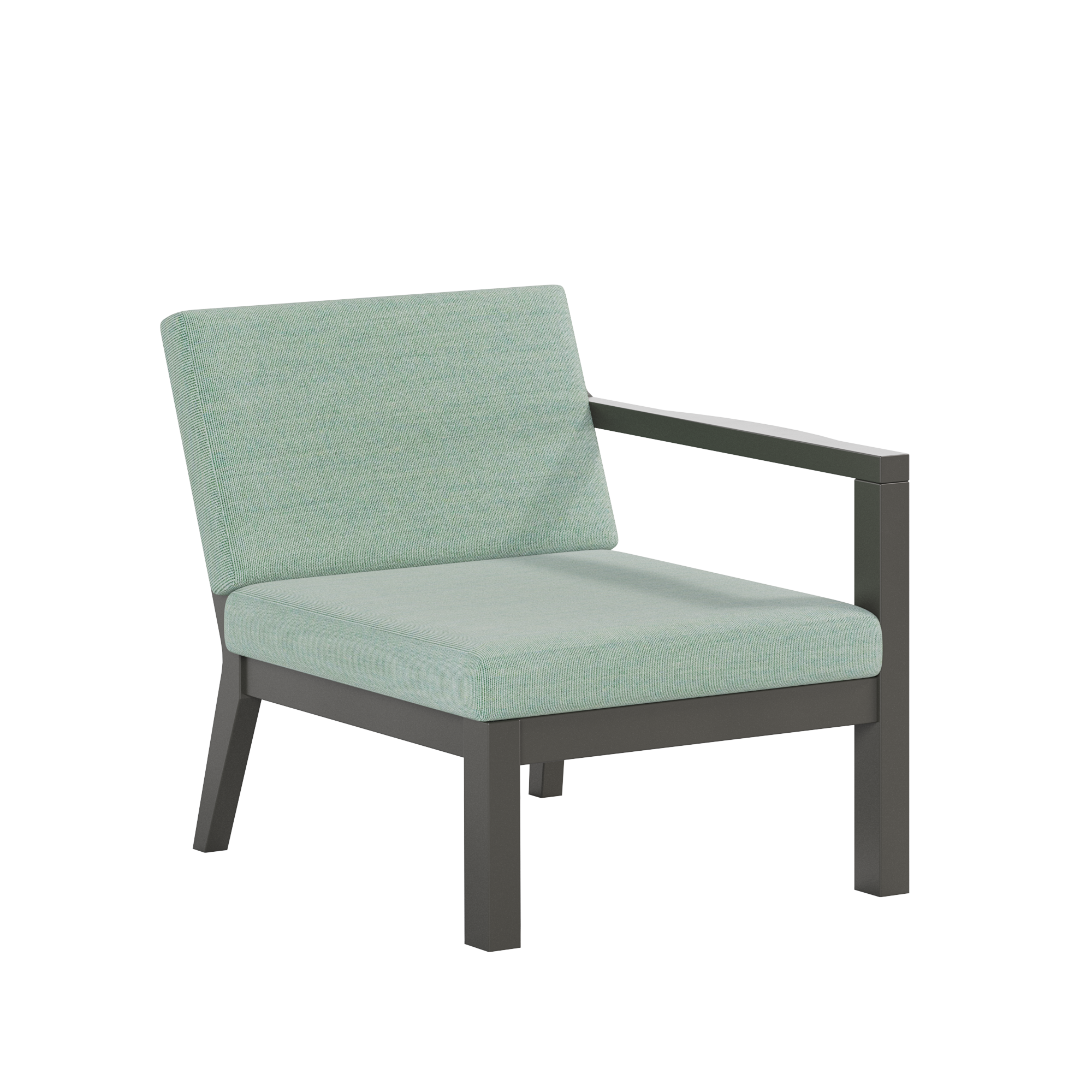 Breeze Deep Seat Sectional Piece Left Chair
