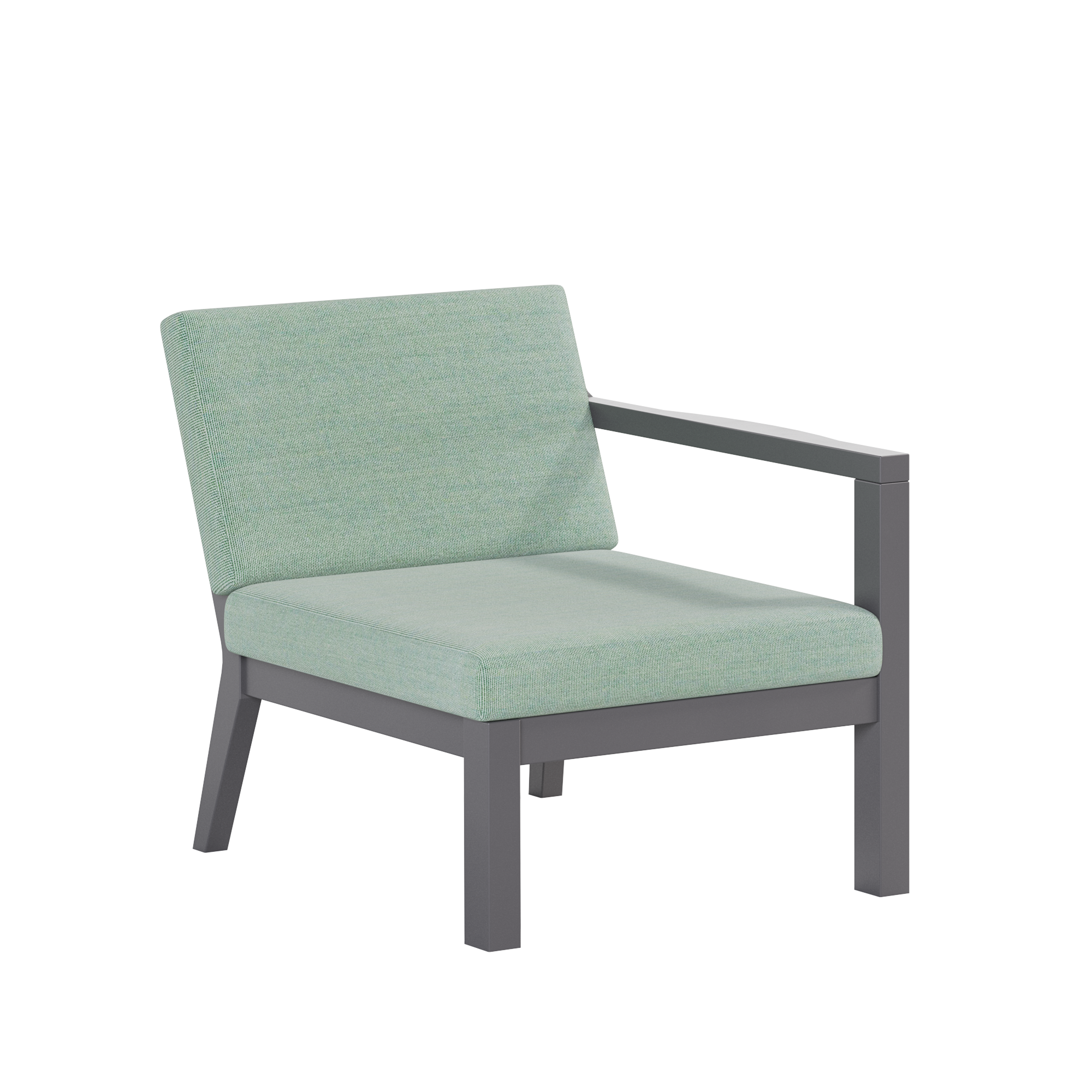 Breeze Deep Seat Sectional Piece Left Chair