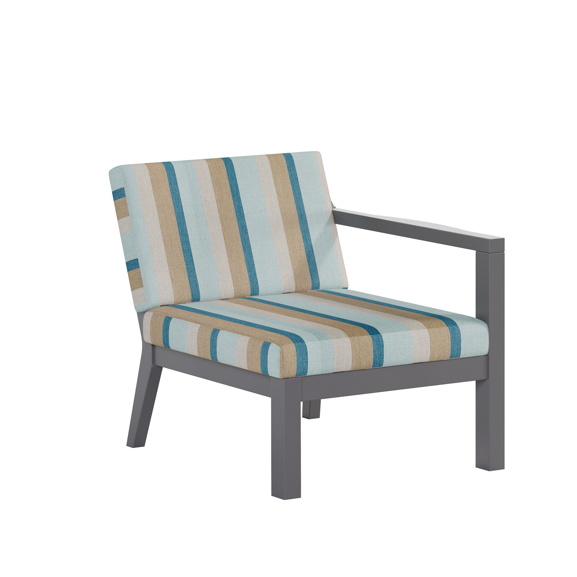 Breeze Deep Seat Sectional Piece Left Chair
