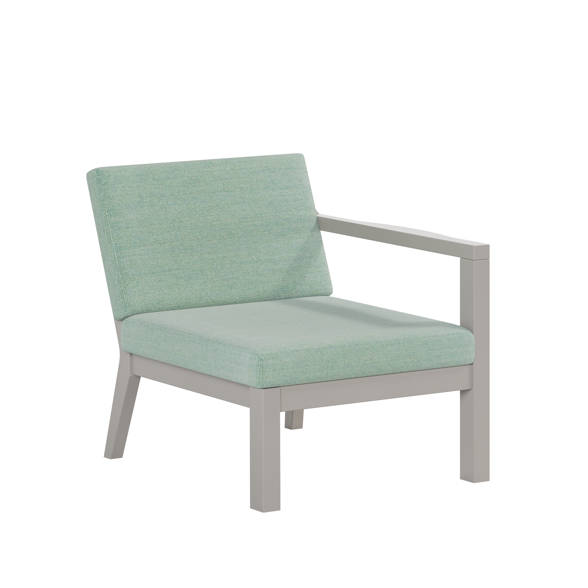 Breeze Deep Seat Sectional Piece Left Chair