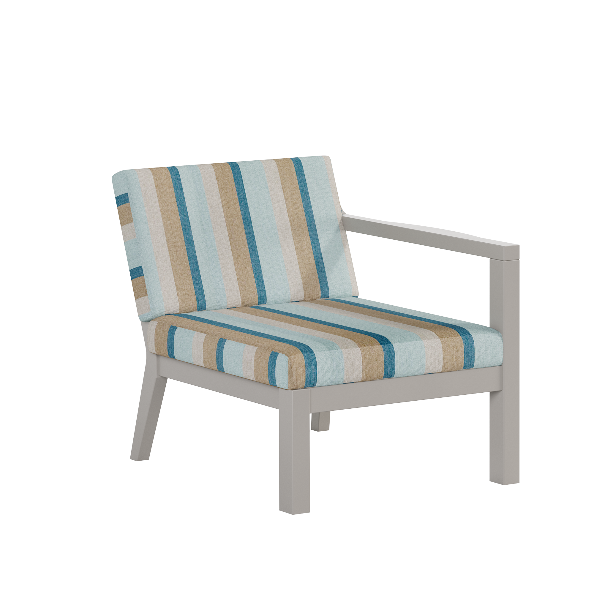 Breeze Deep Seat Sectional Piece Left Chair