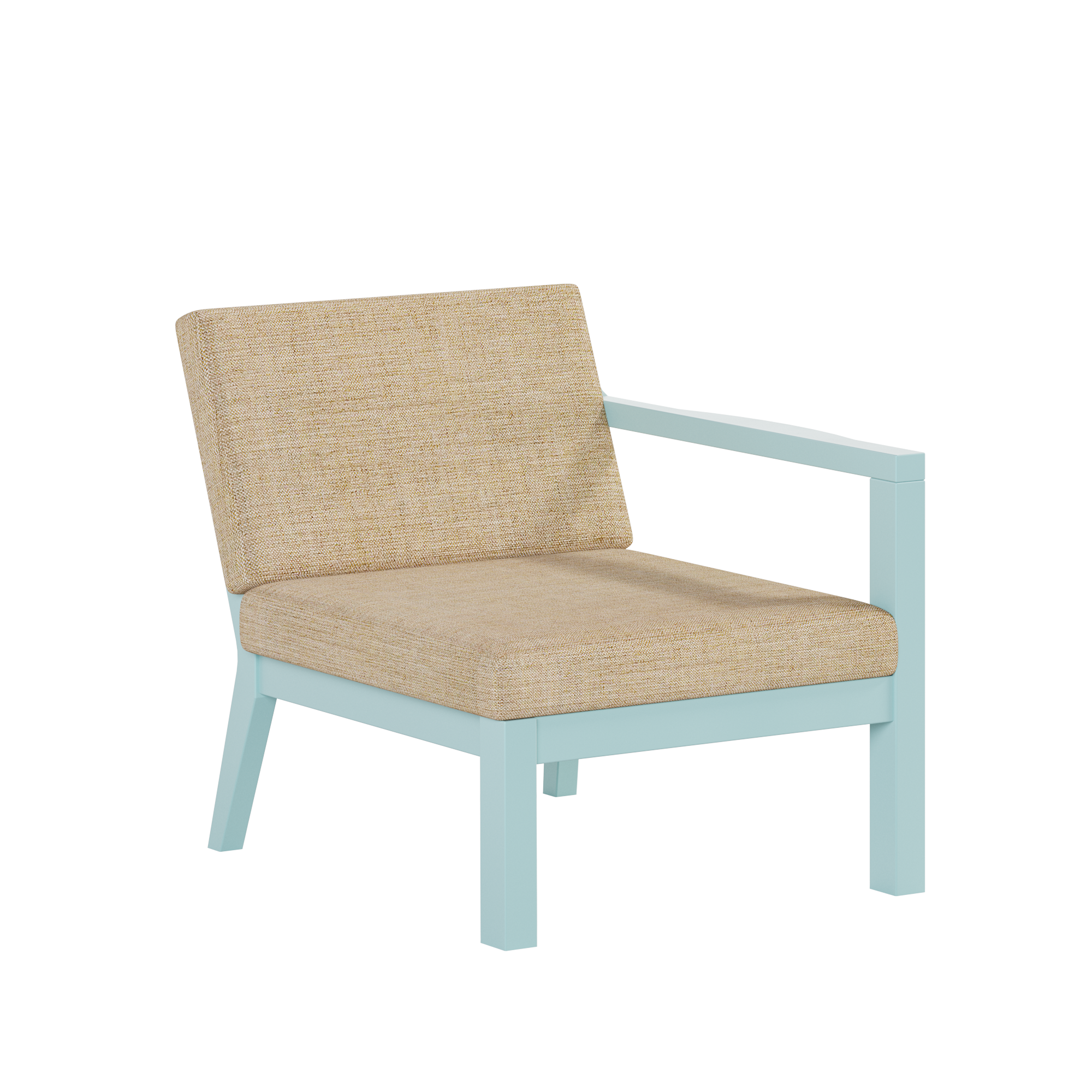 Breeze Deep Seat Sectional Piece Left Chair