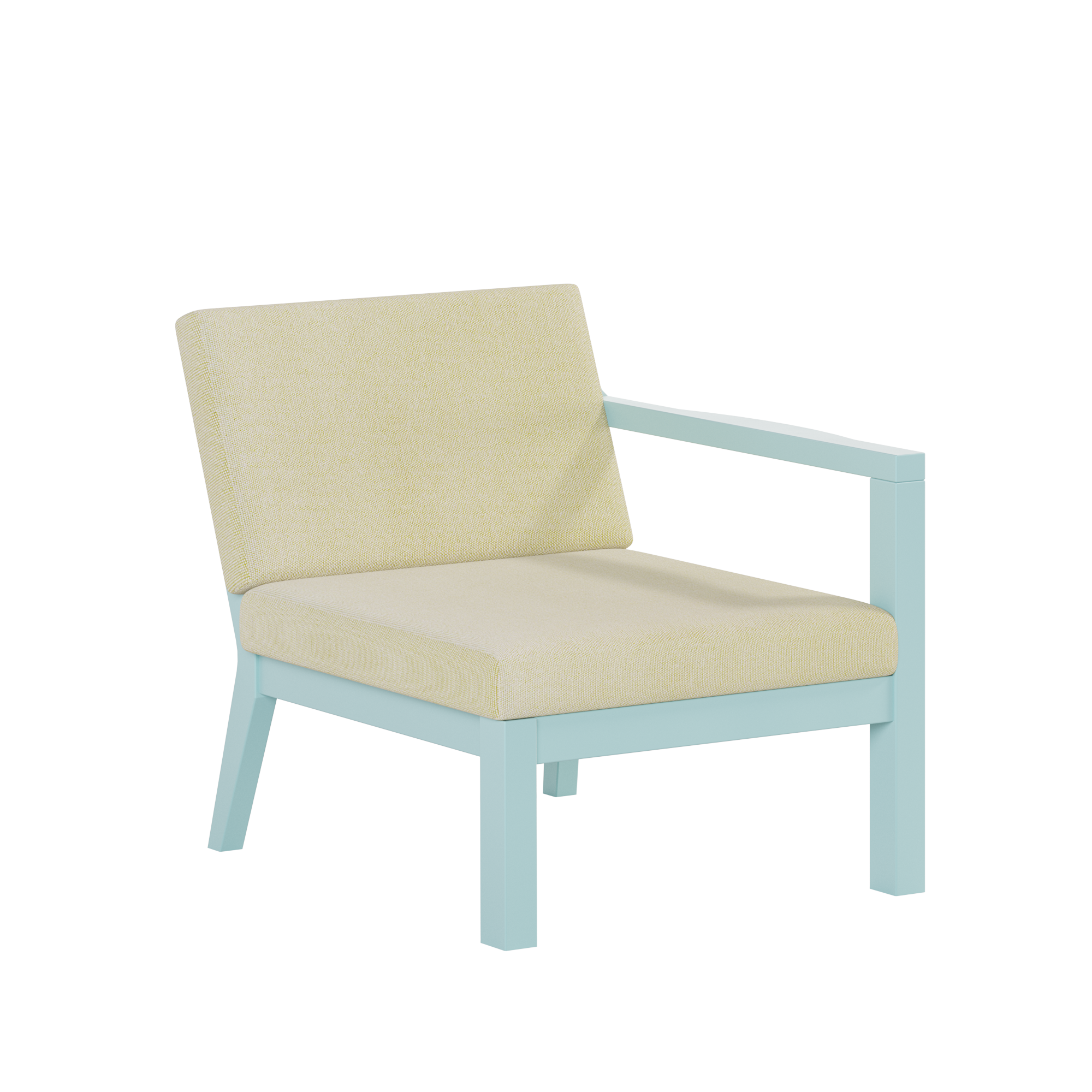 Breeze Deep Seat Sectional Piece Left Chair