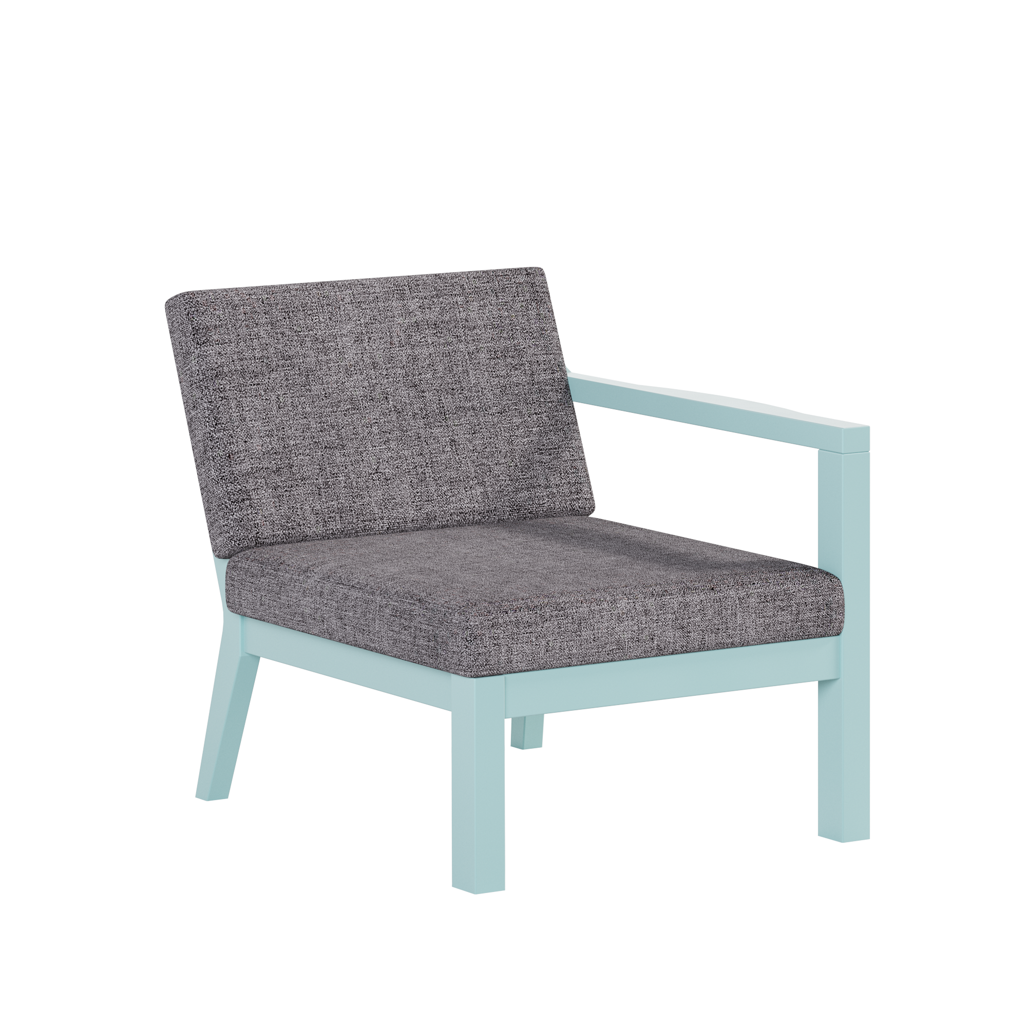 Breeze Deep Seat Sectional Piece Left Chair