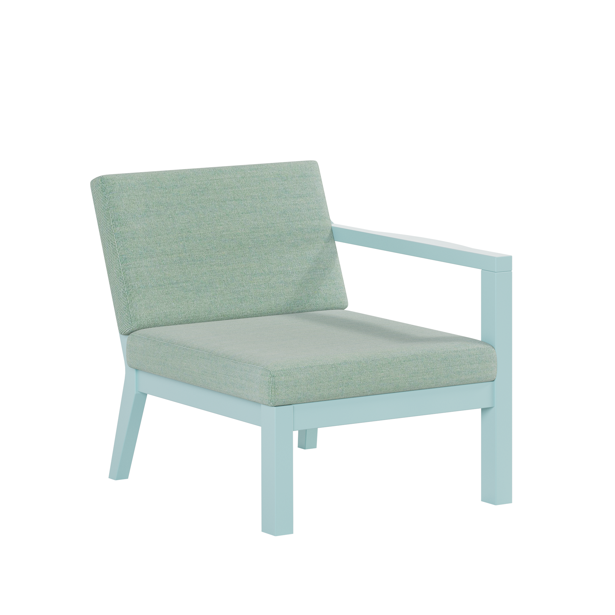 Breeze Deep Seat Sectional Piece Left Chair