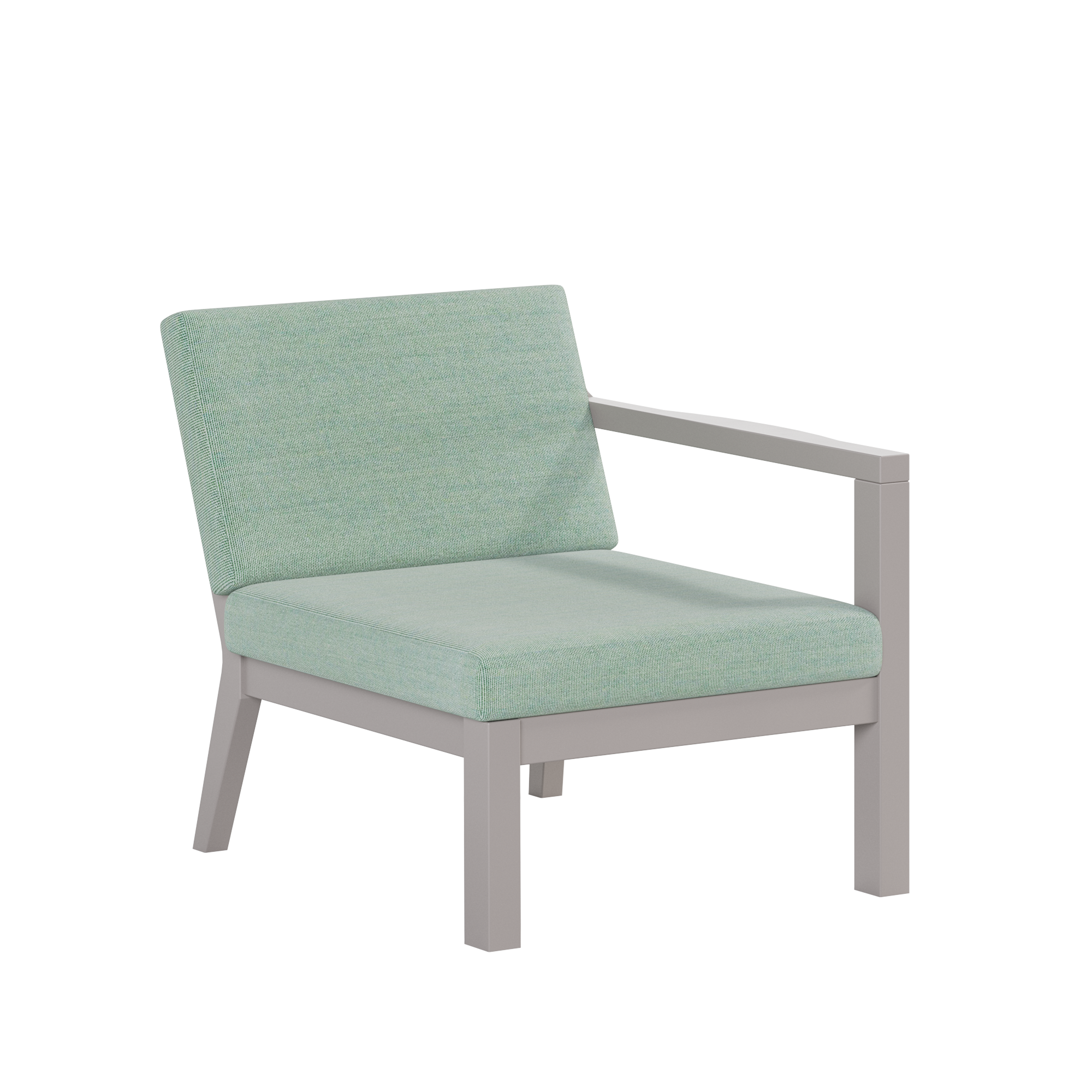 Breeze Deep Seat Sectional Piece Left Chair