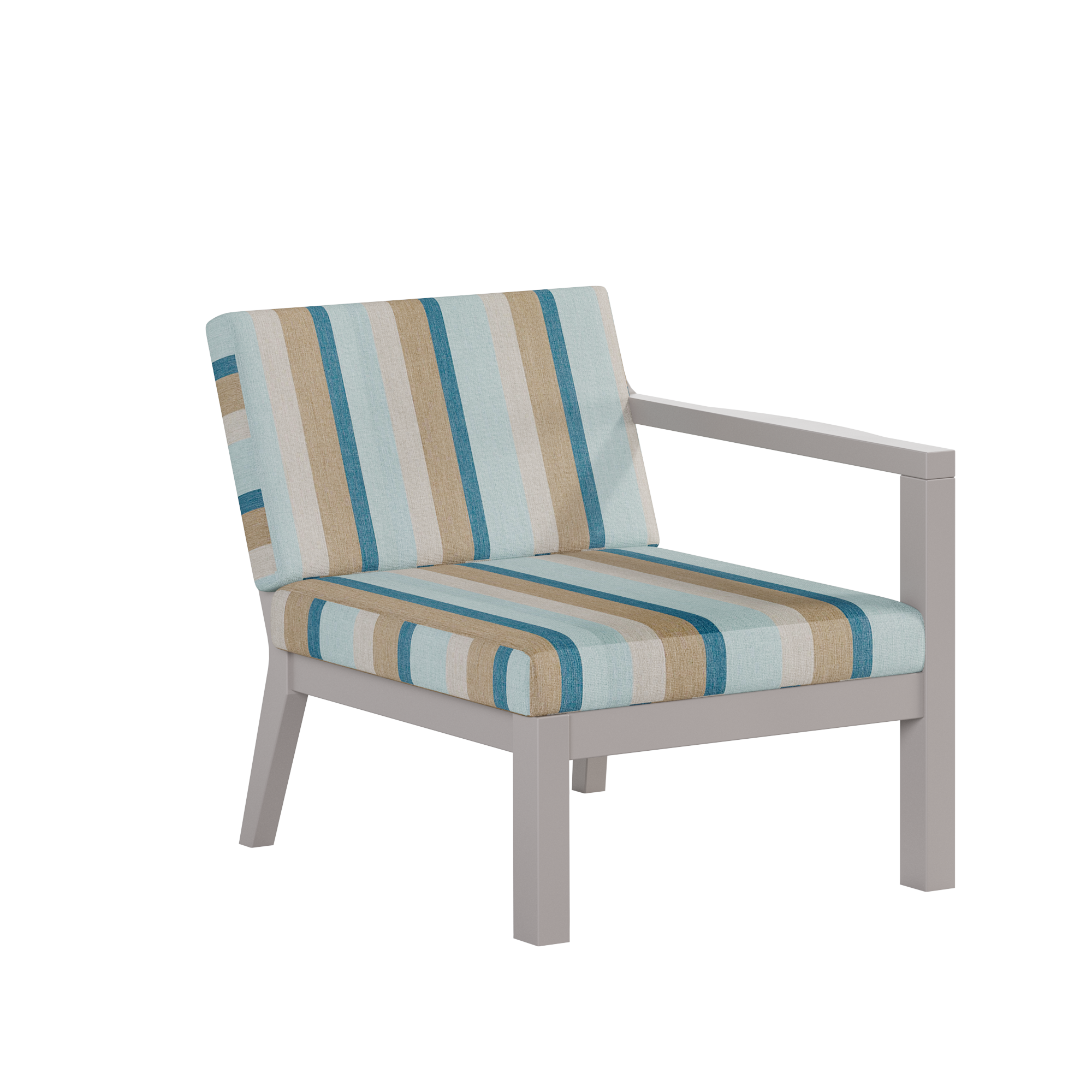 Breeze Deep Seat Sectional Piece Left Chair