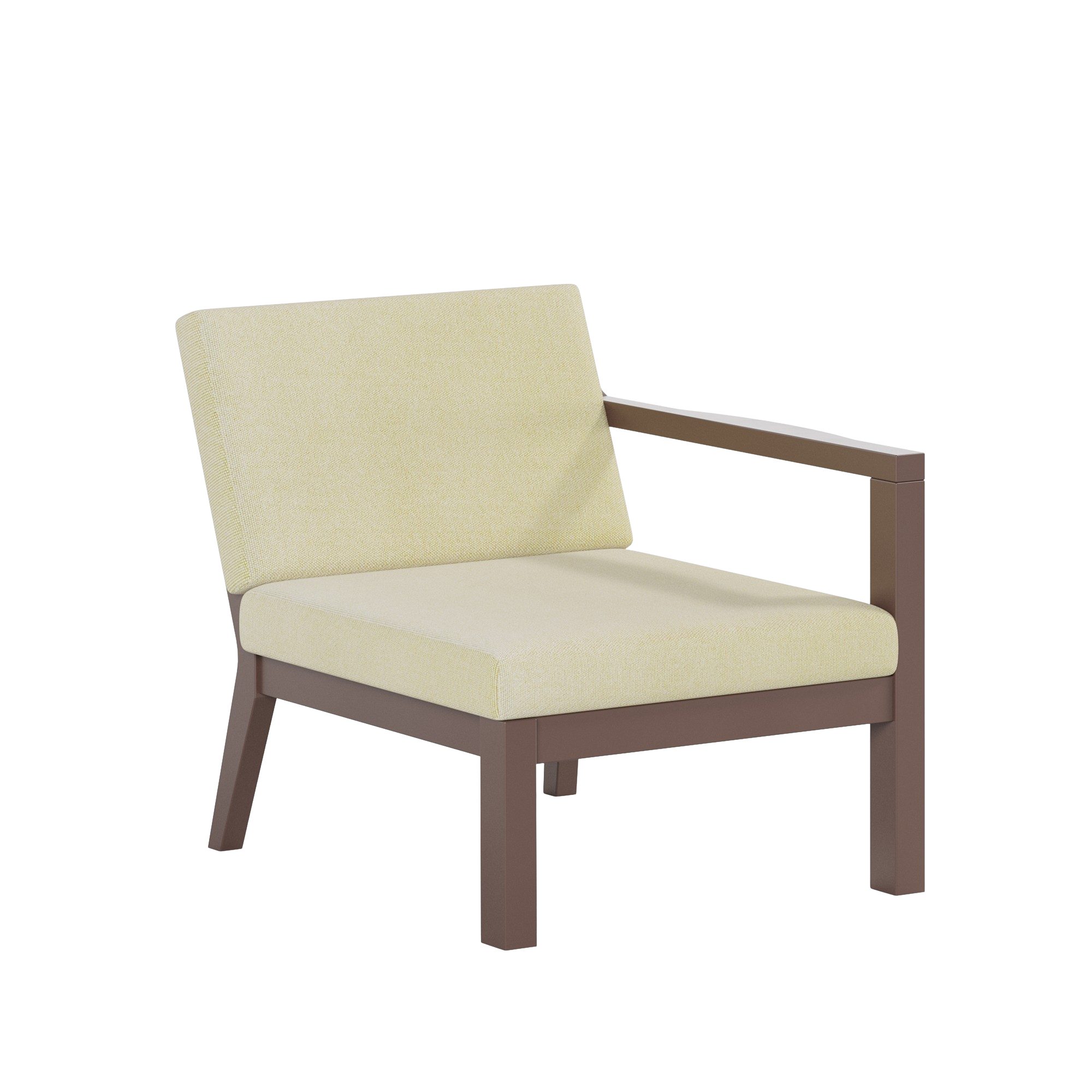 Breeze Deep Seat Sectional Piece Left Chair
