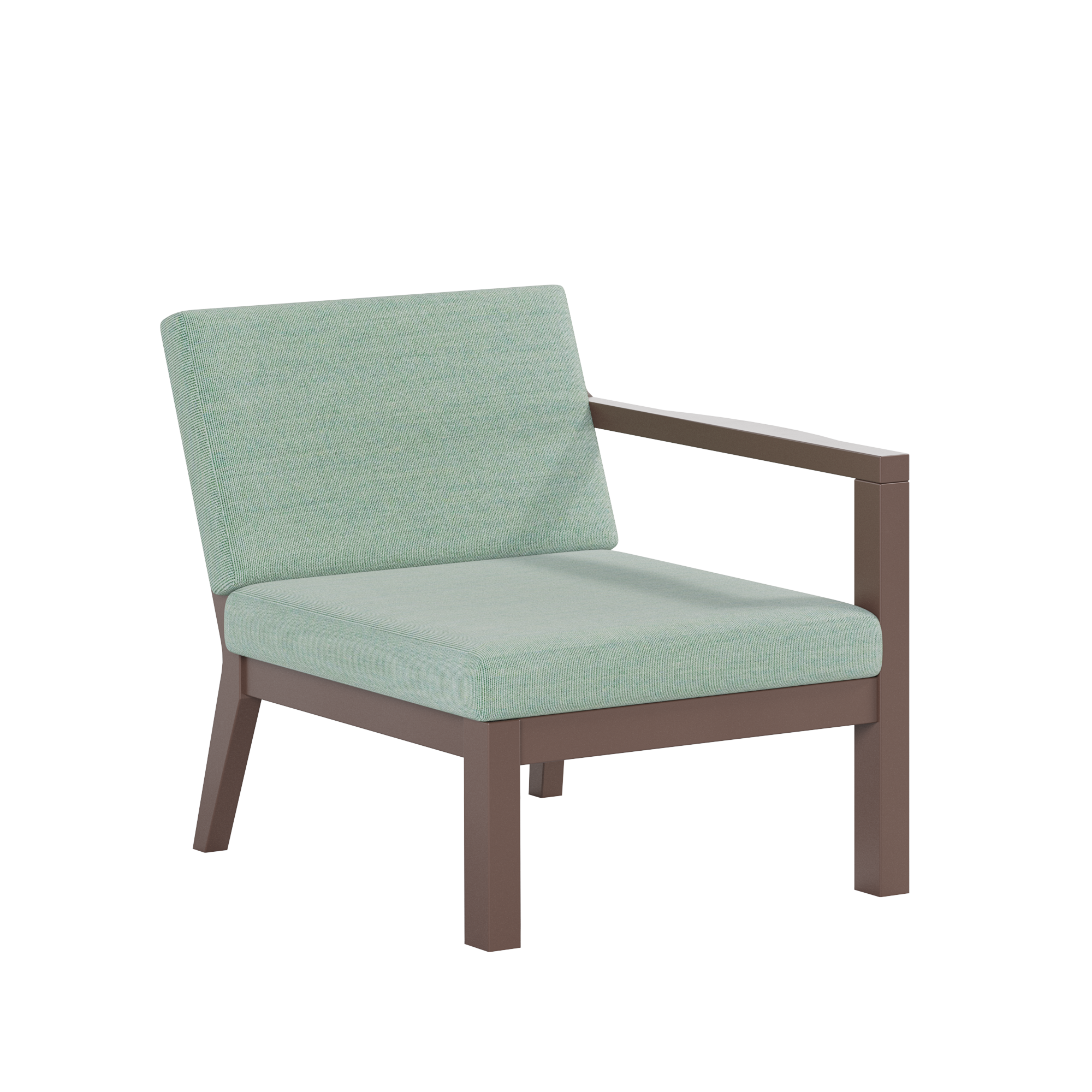 Breeze Deep Seat Sectional Piece Left Chair