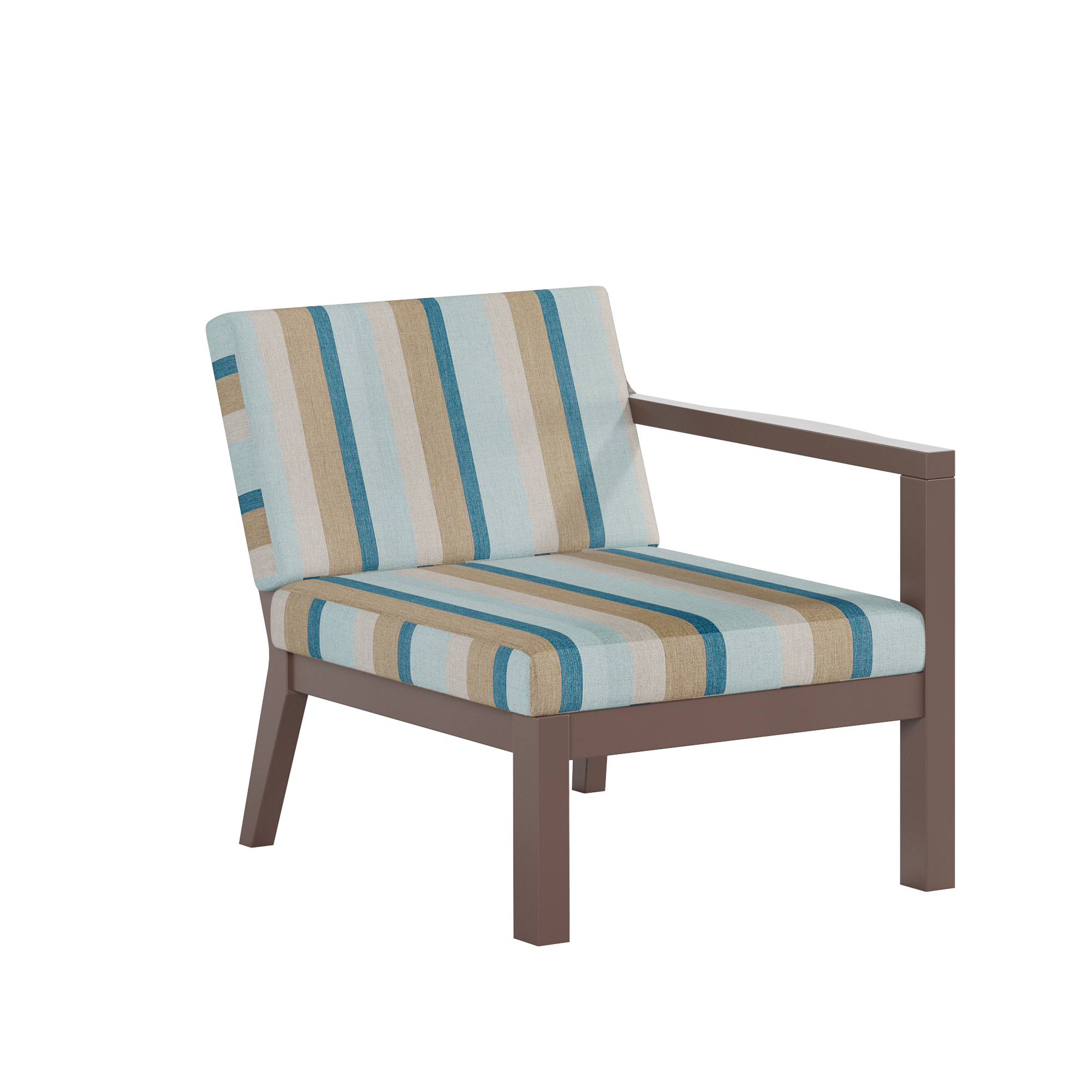 Breeze Deep Seat Sectional Piece Left Chair