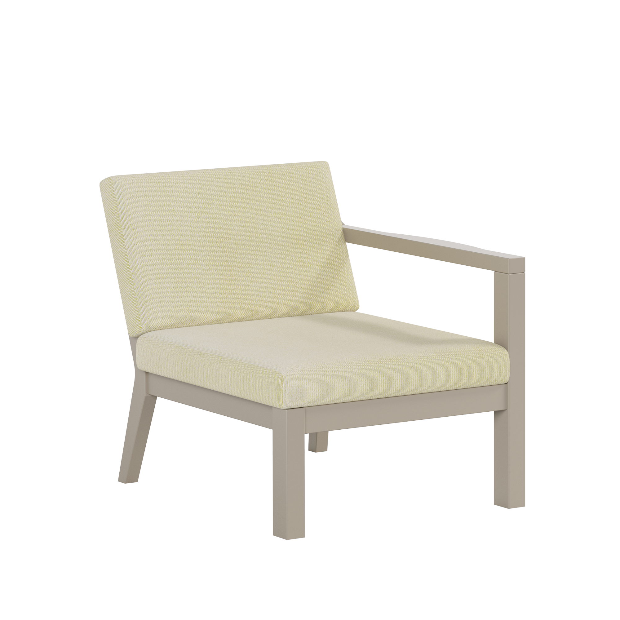 Breeze Deep Seat Sectional Piece Left Chair
