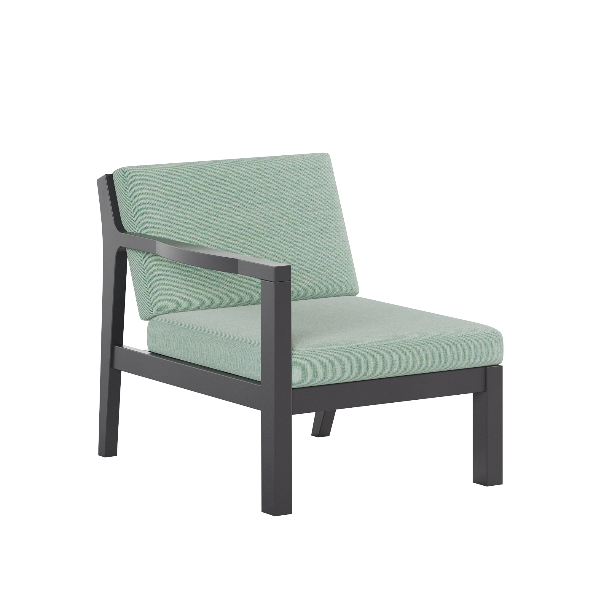 Breeze Deep Seat Sectional Piece Right Chair