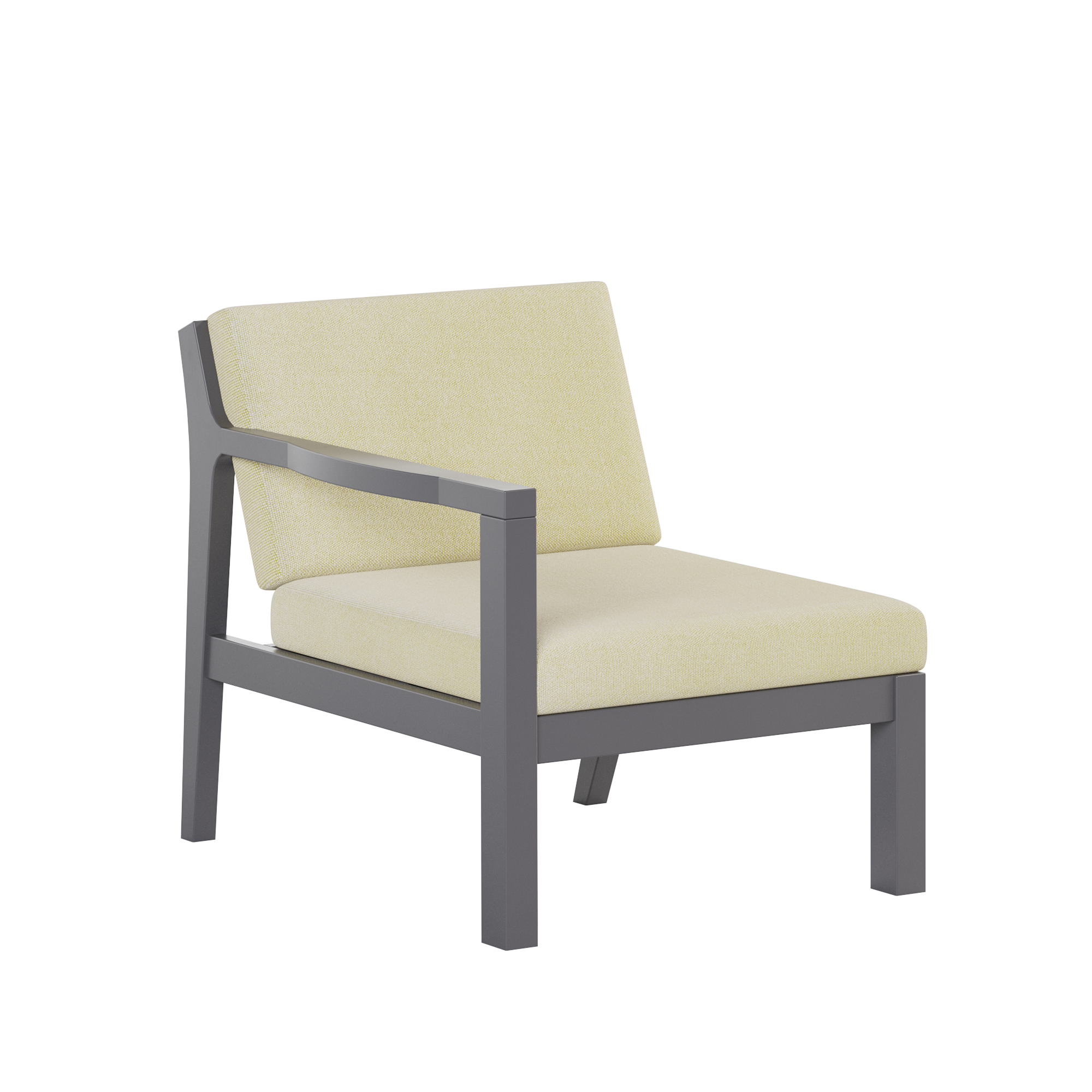 Breeze Deep Seat Sectional Piece Right Chair