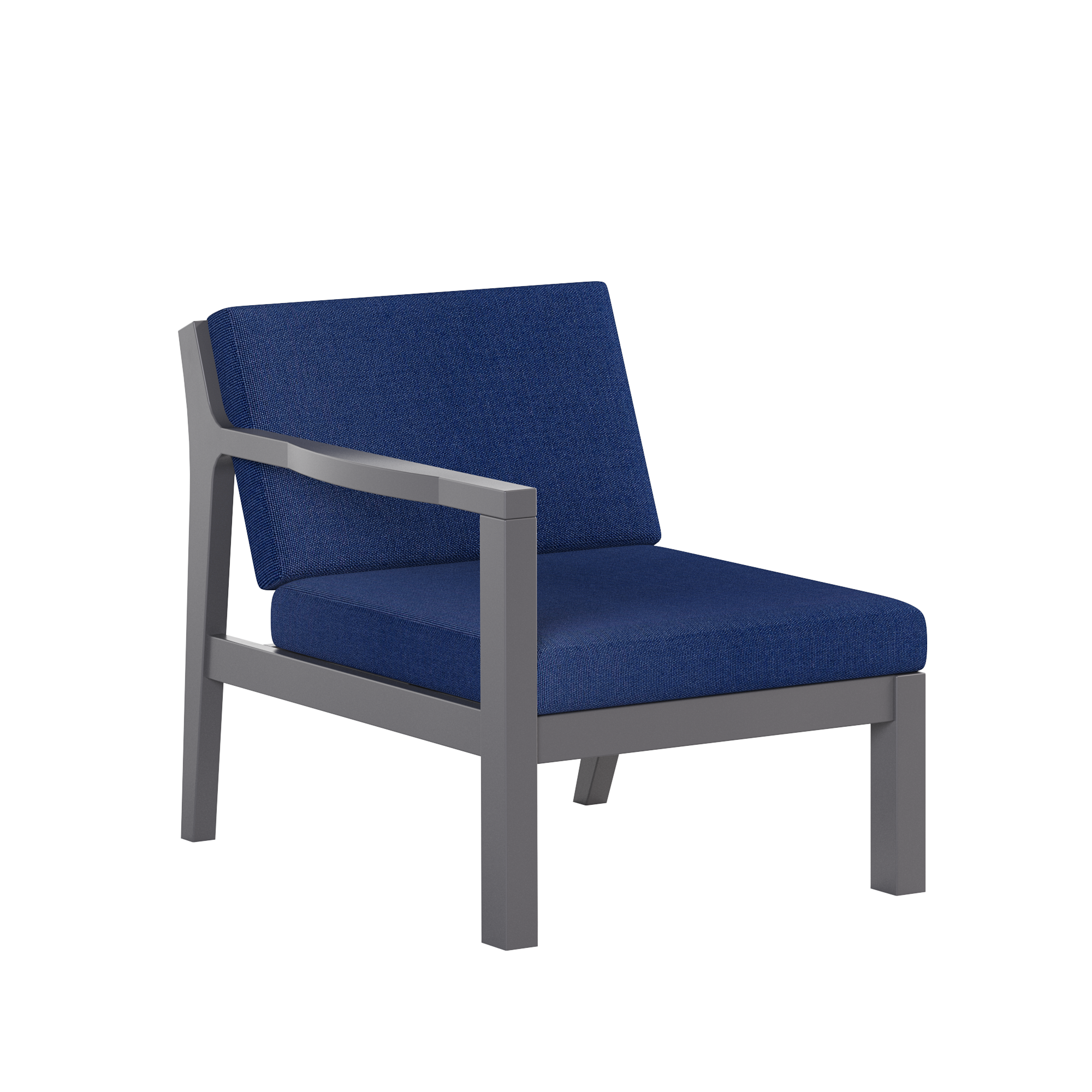 Breeze Deep Seat Sectional Piece Right Chair