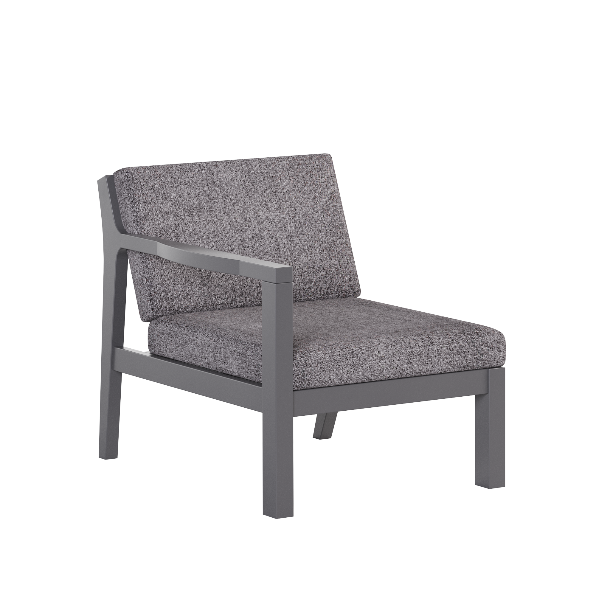 Breeze Deep Seat Sectional Piece Right Chair