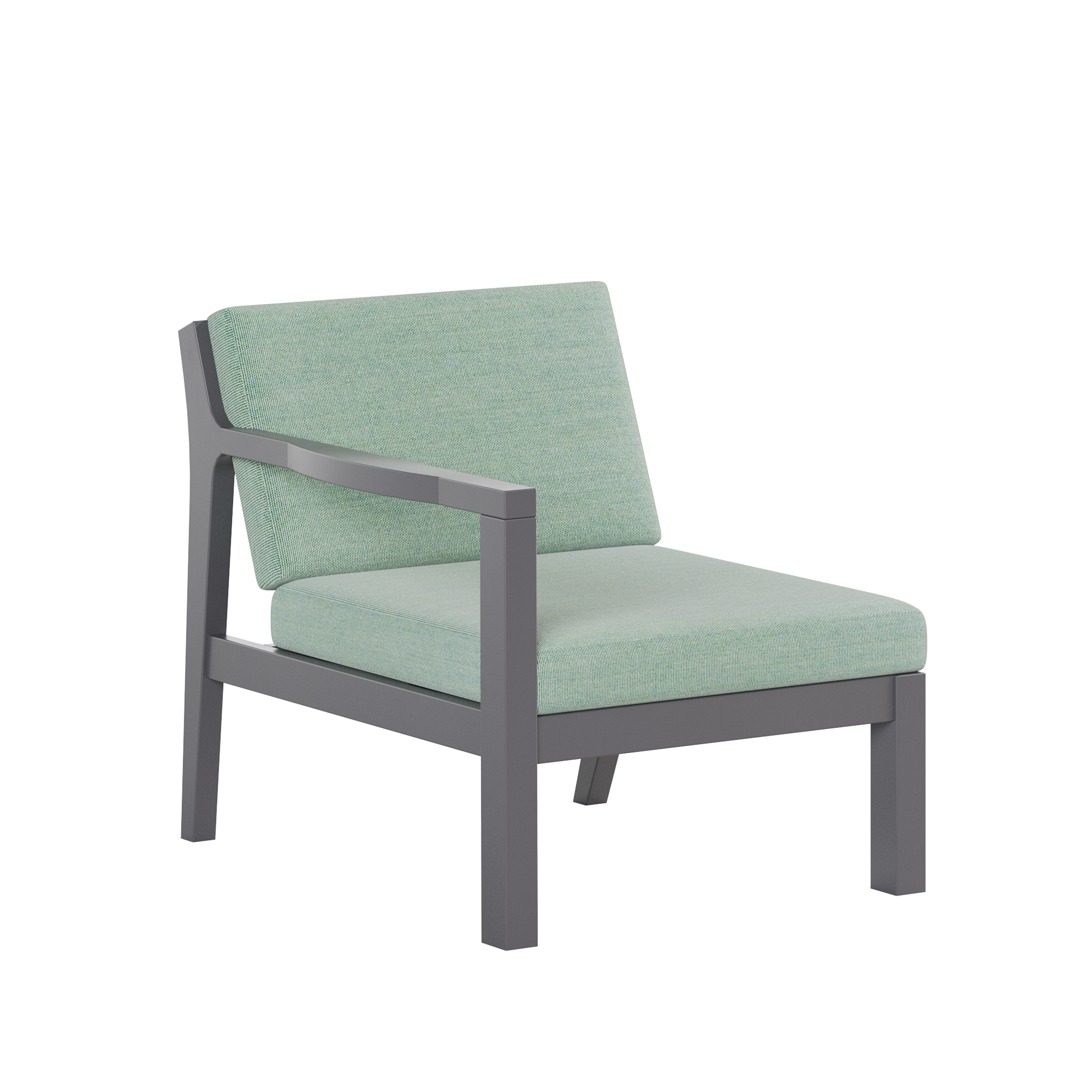Breeze Deep Seat Sectional Piece Right Chair
