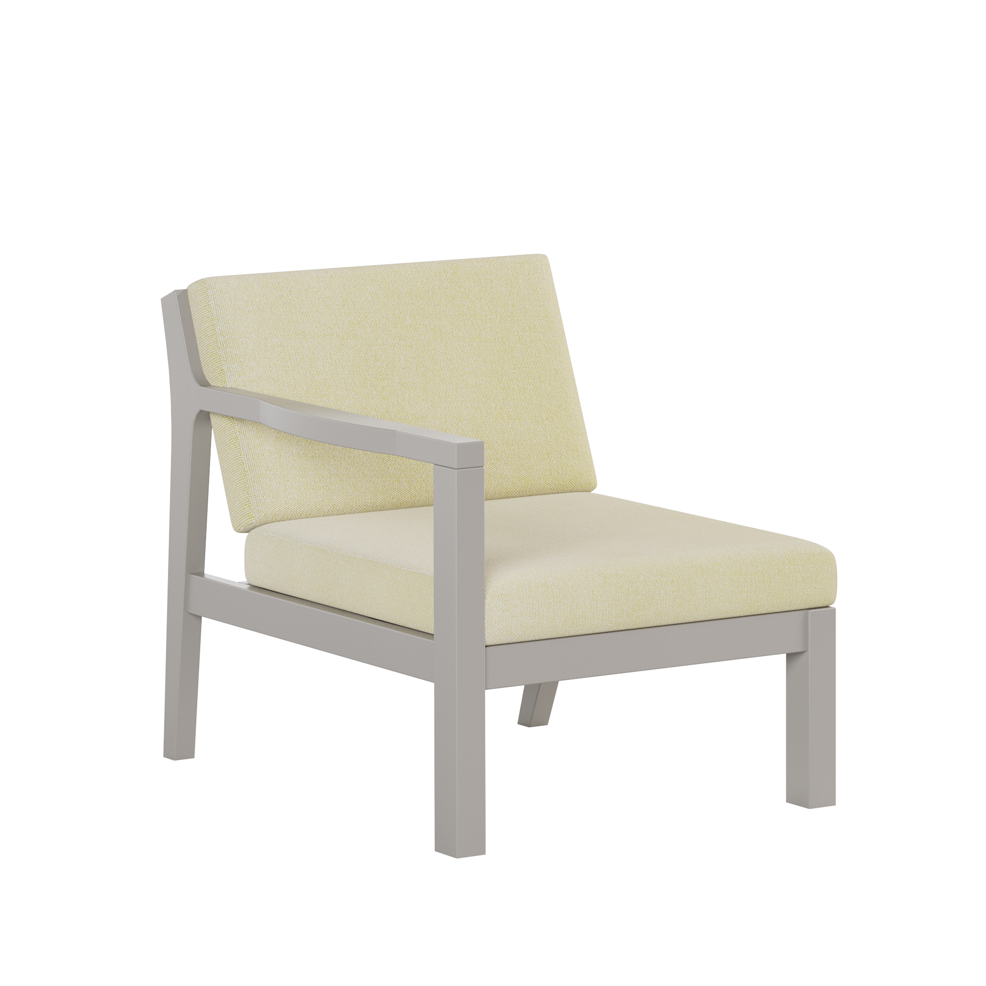 Breeze Deep Seat Sectional Piece Right Chair
