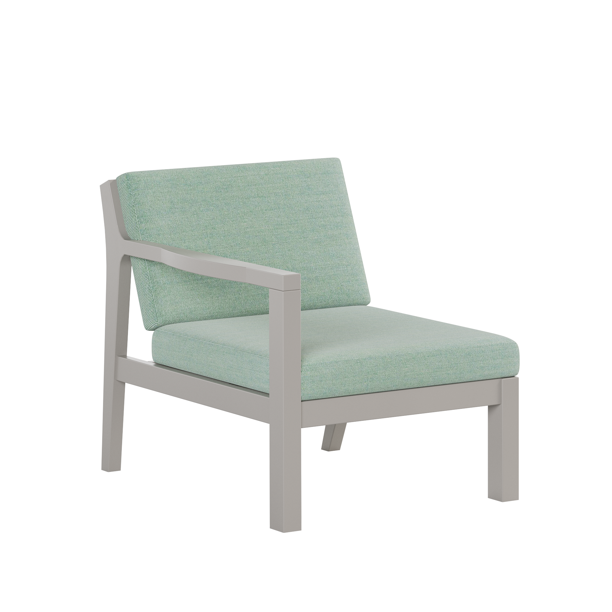 Breeze Deep Seat Sectional Piece Right Chair