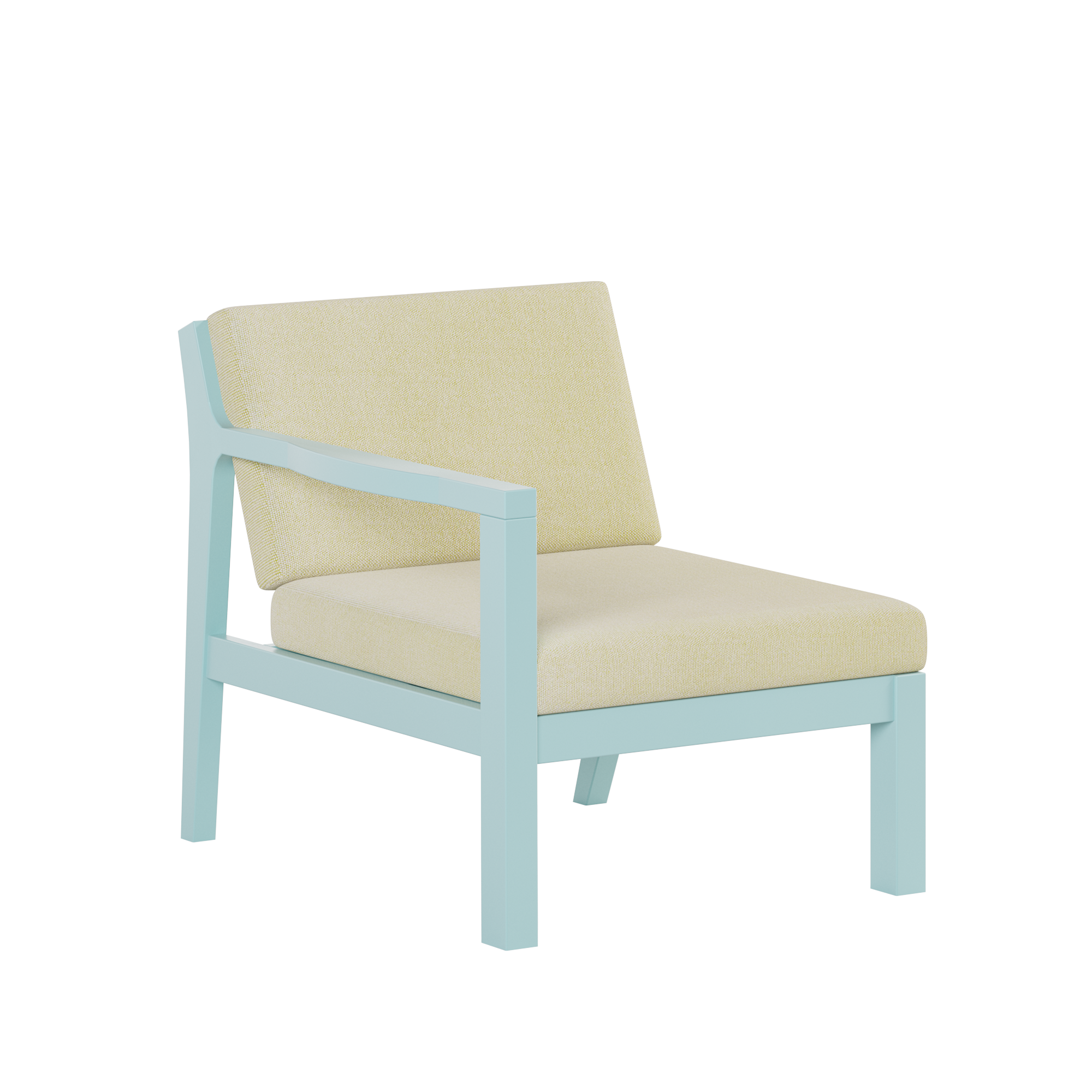 Breeze Deep Seat Sectional Piece Right Chair