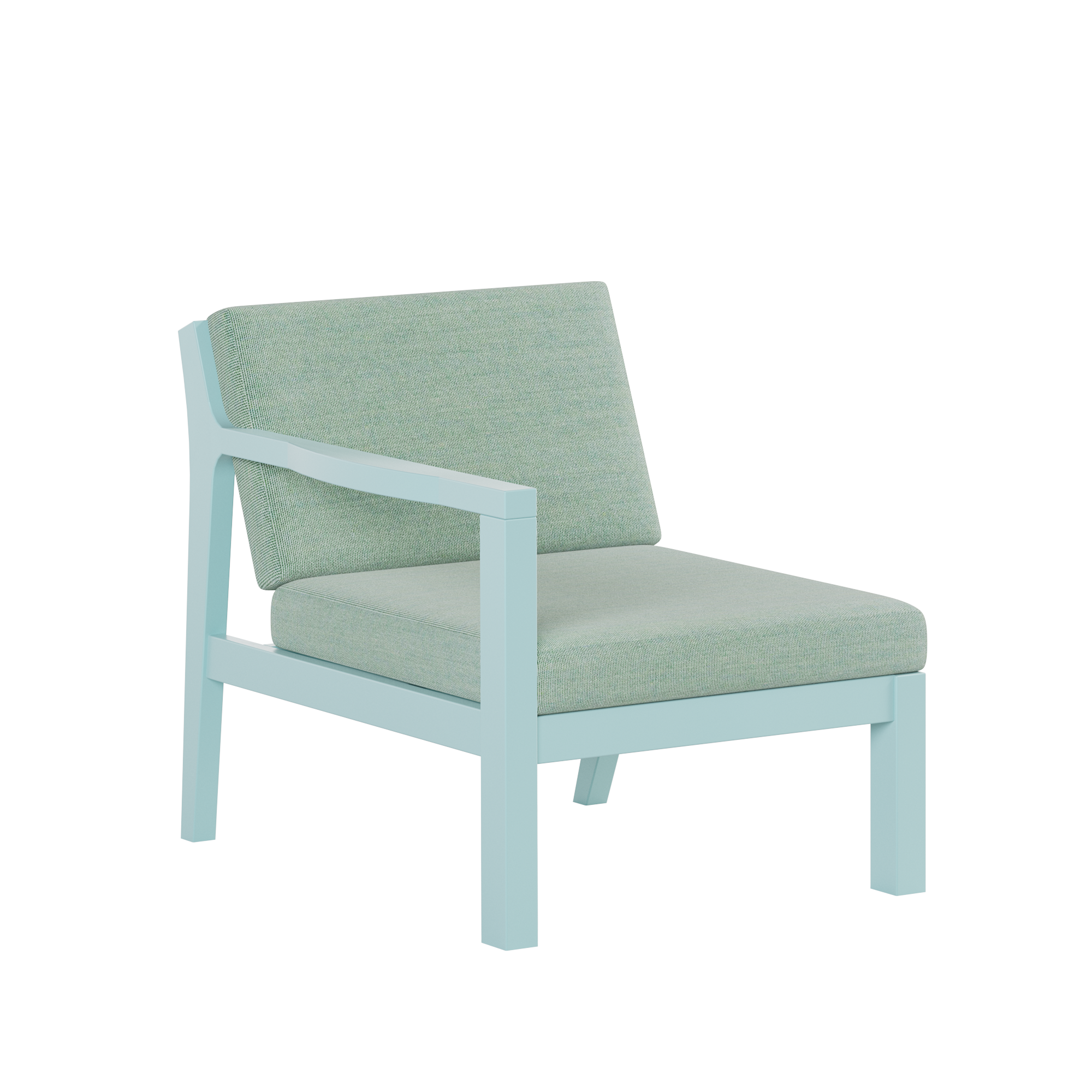 Breeze Deep Seat Sectional Piece Right Chair