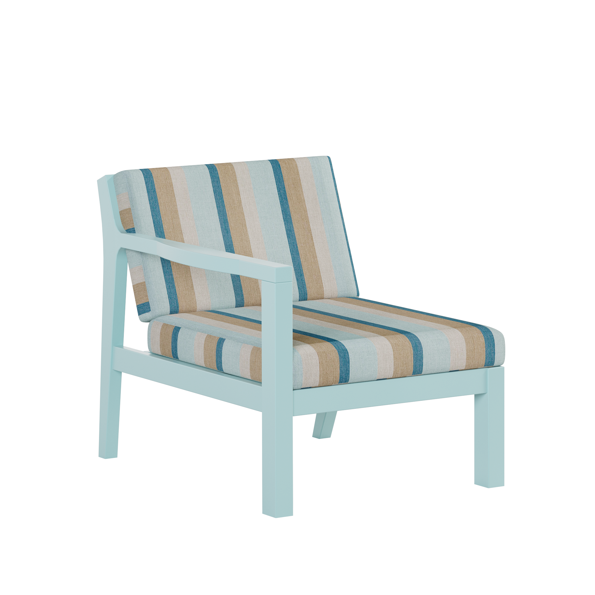 Breeze Deep Seat Sectional Piece Right Chair