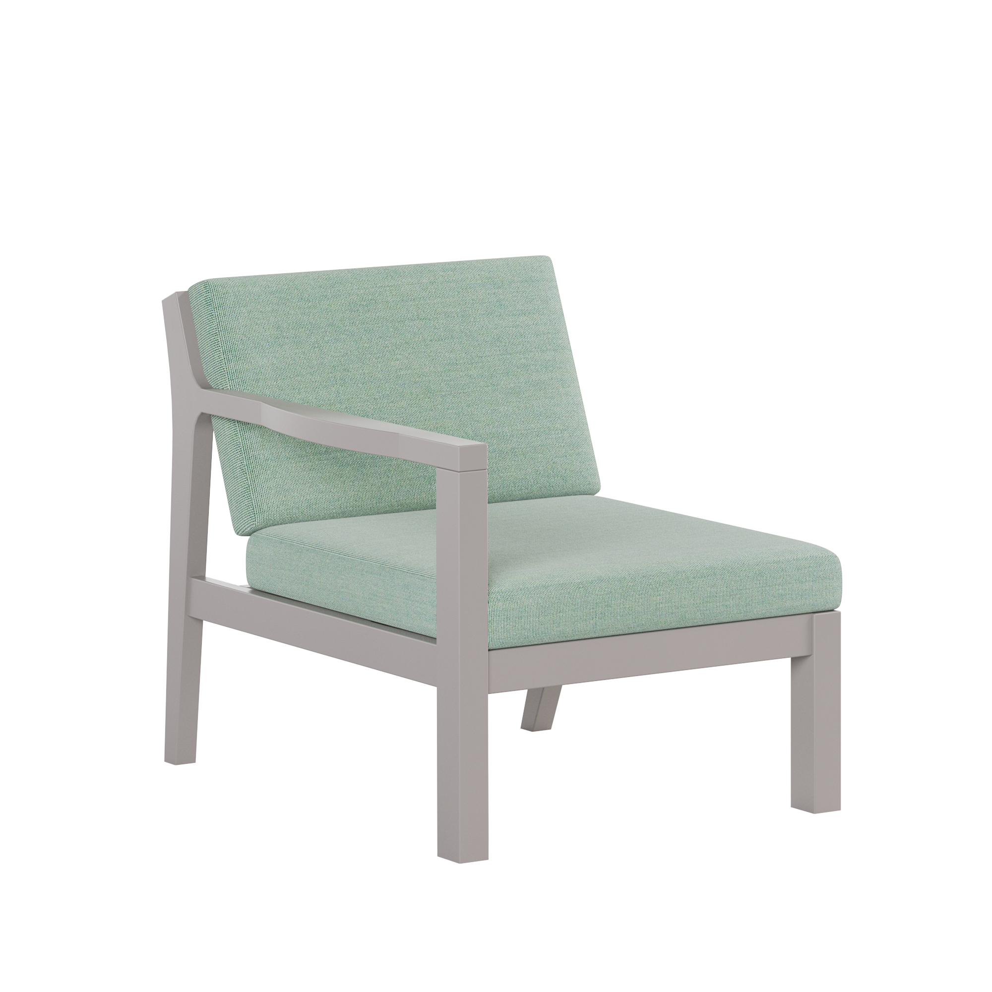 Breeze Deep Seat Sectional Piece Right Chair