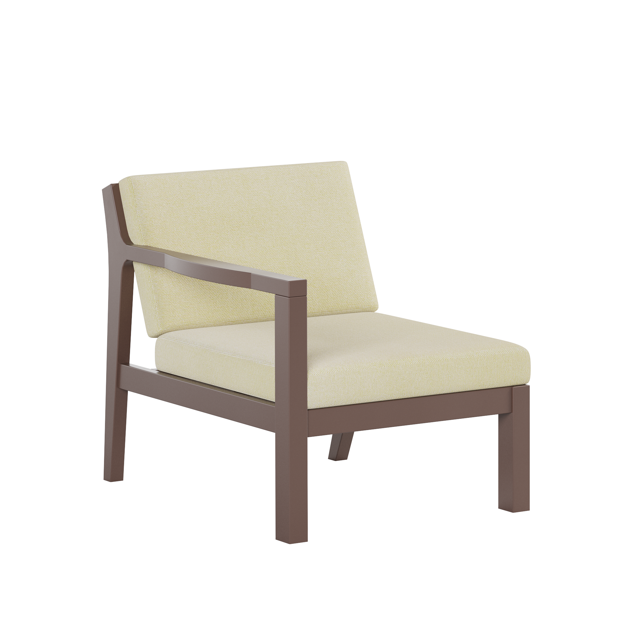 Breeze Deep Seat Sectional Piece Right Chair