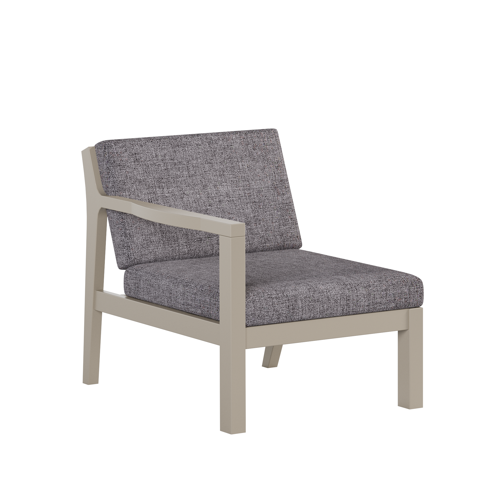 Breeze Deep Seat Sectional Piece Right Chair