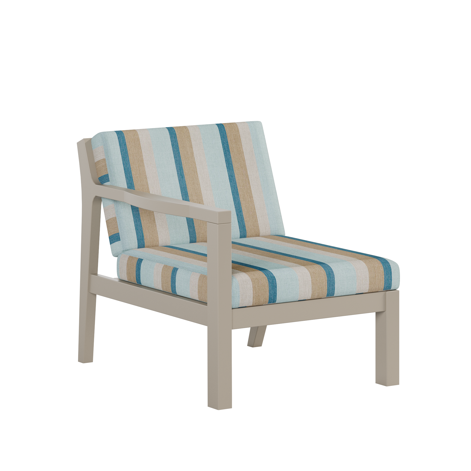 Breeze Deep Seat Sectional Piece Right Chair
