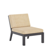 Breeze Deep Seat Sectional Piece Center Chair