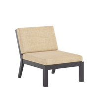 Breeze Deep Seat Sectional Piece Center Chair - Haven Outdoor