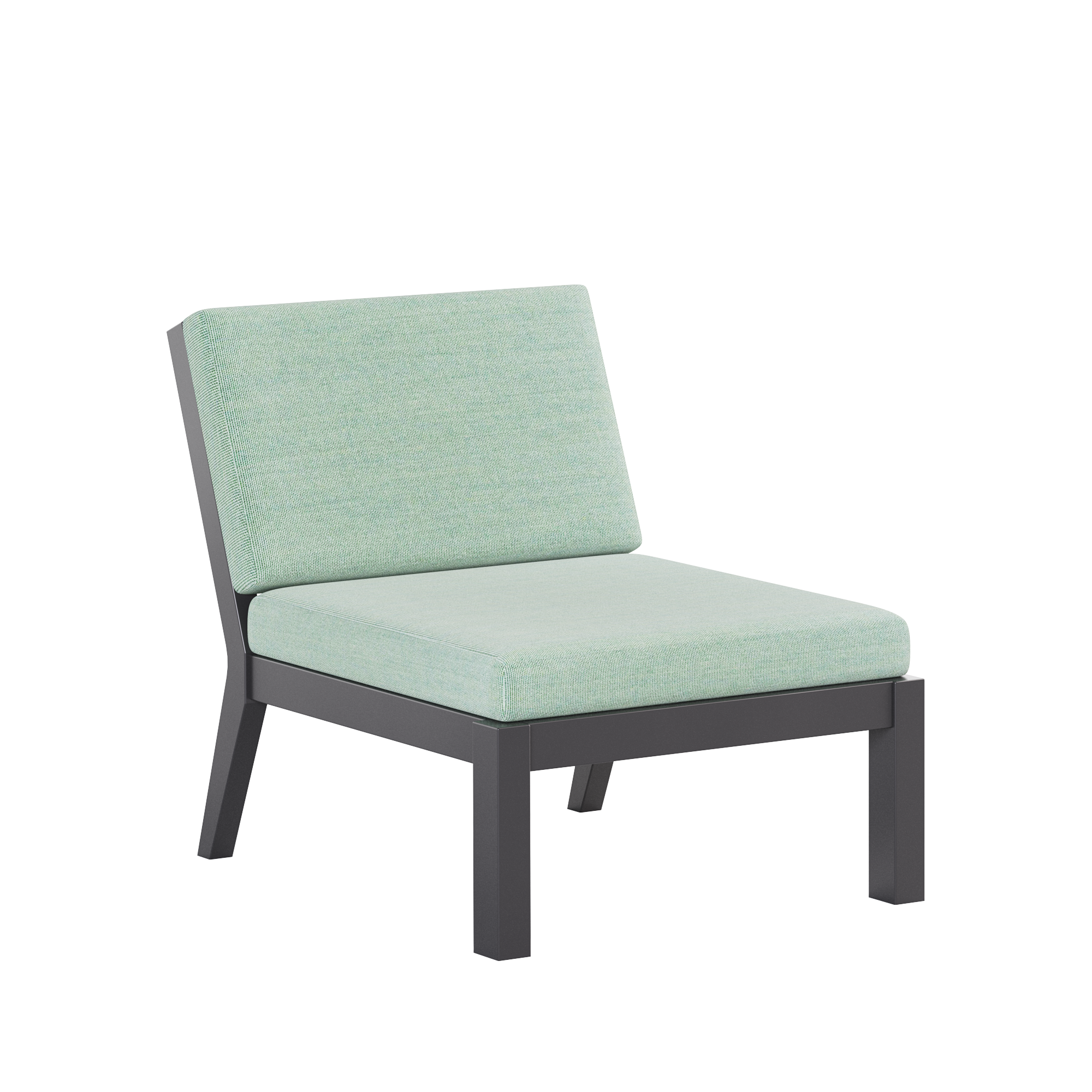Breeze Deep Seat Sectional Piece Center Chair