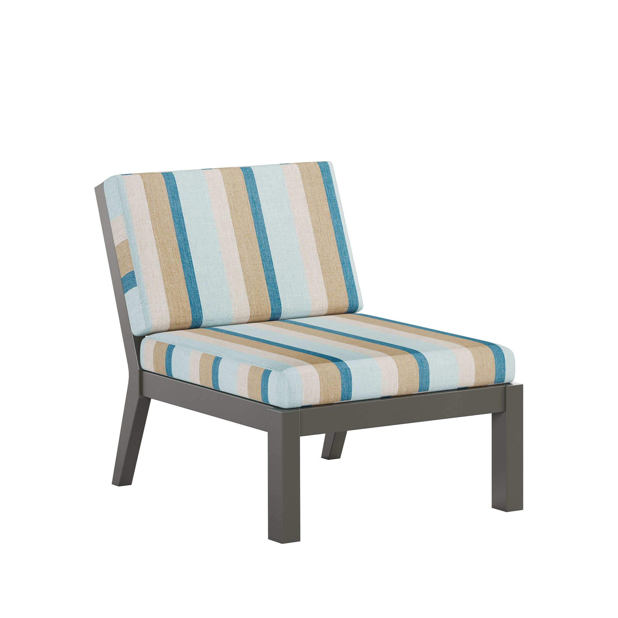 Breeze Deep Seat Sectional Piece Center Chair