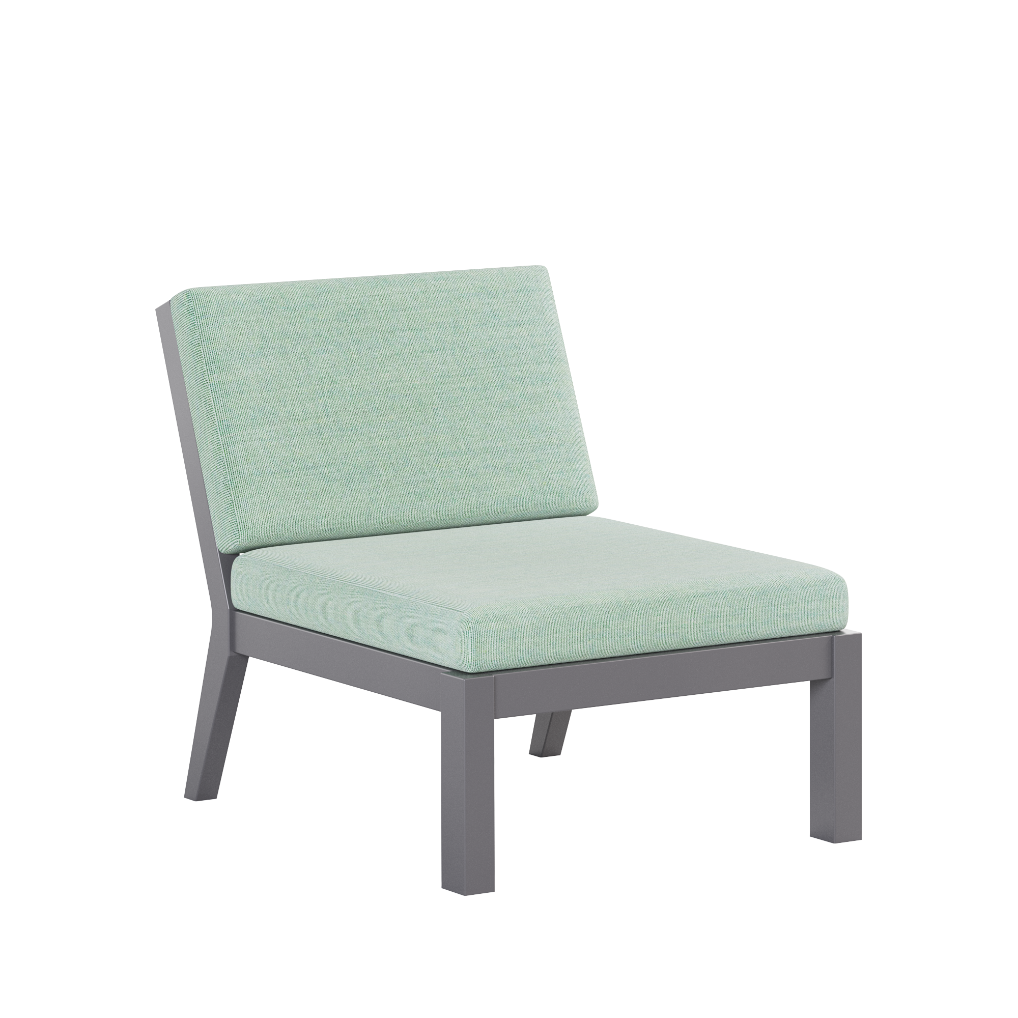 Breeze Deep Seat Sectional Piece Center Chair