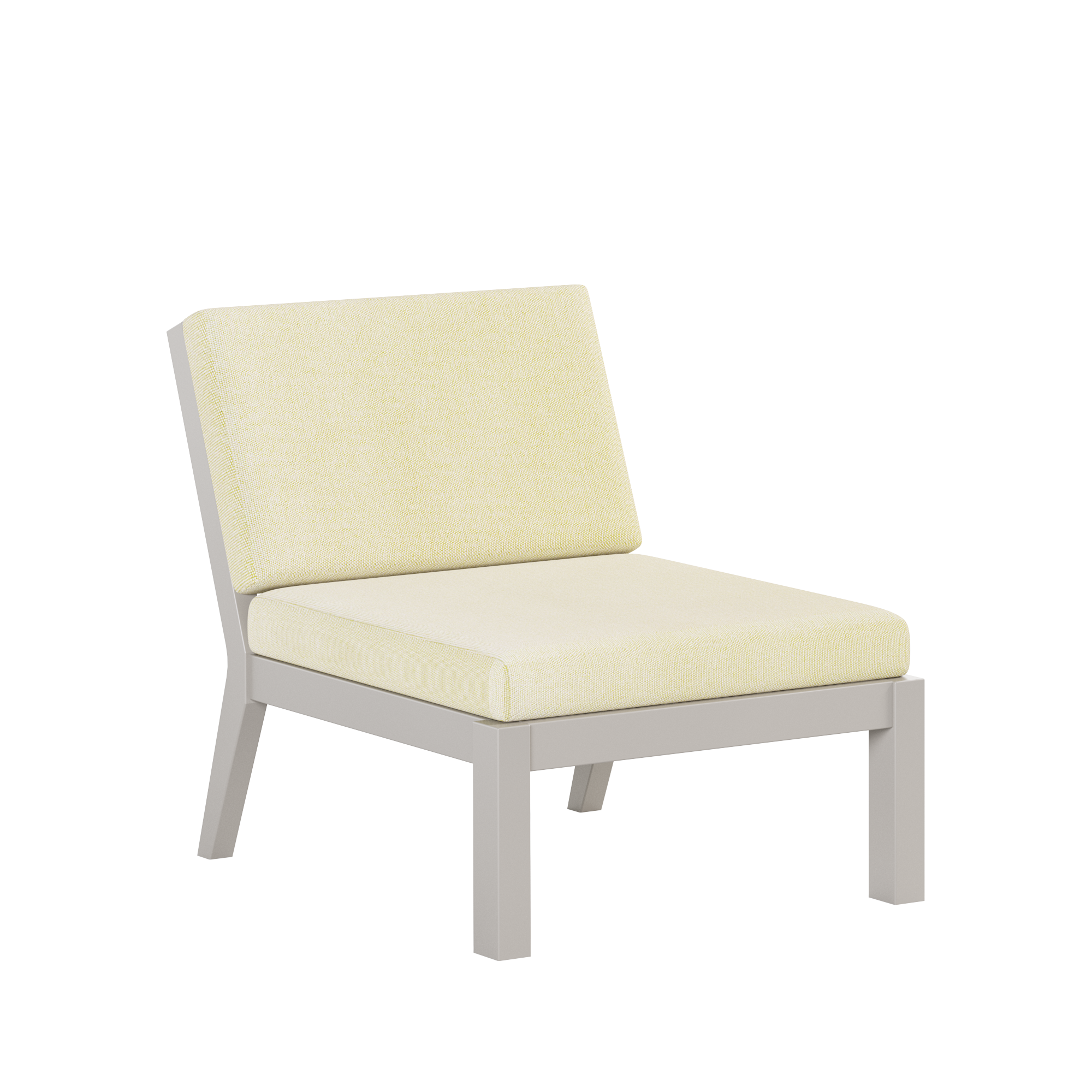Breeze Deep Seat Sectional Piece Center Chair