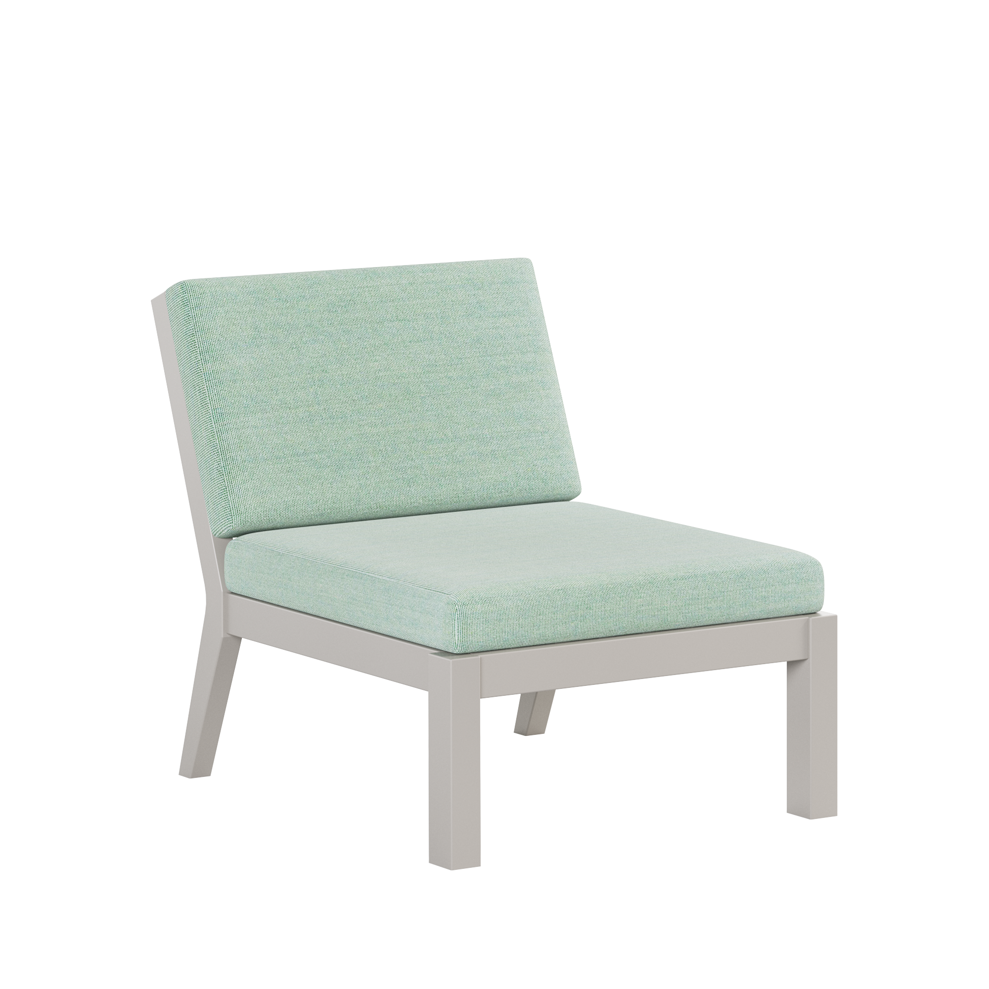 Breeze Deep Seat Sectional Piece Center Chair