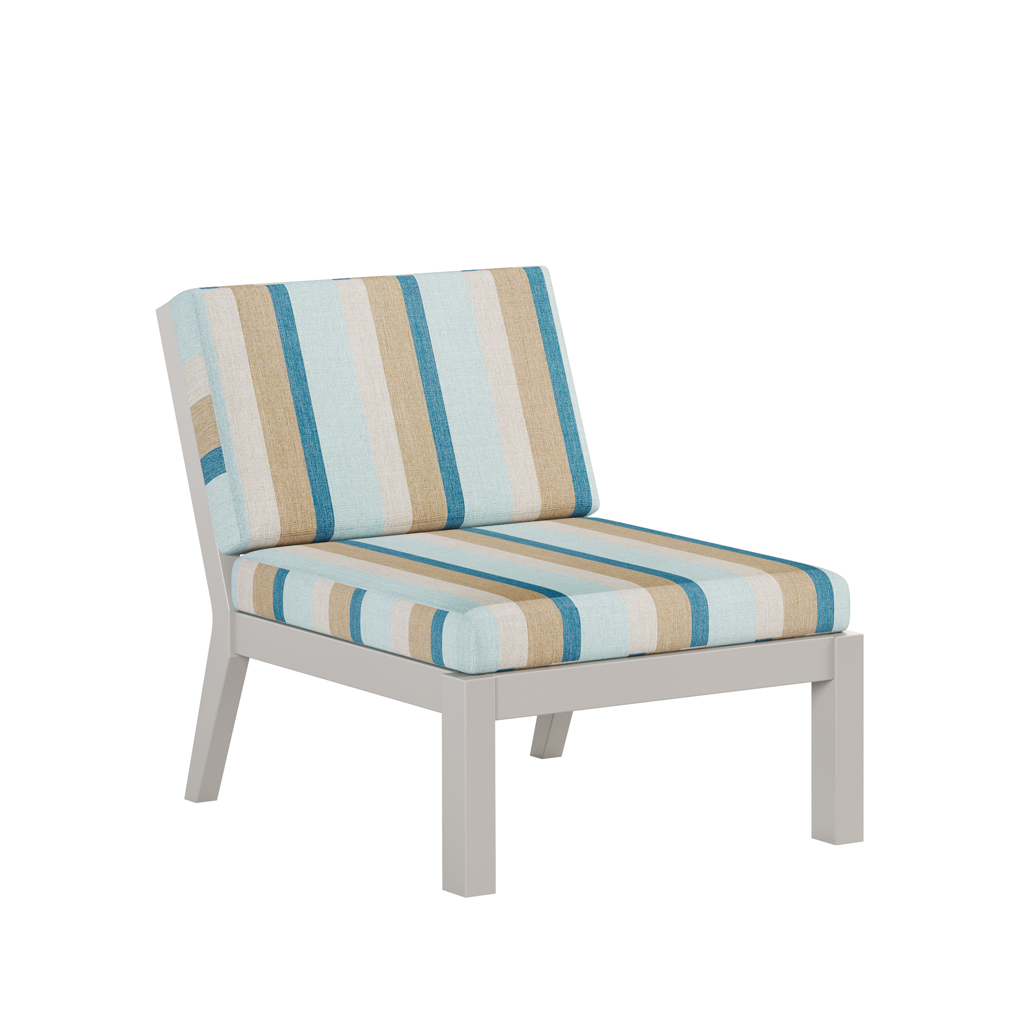 Breeze Deep Seat Sectional Piece Center Chair