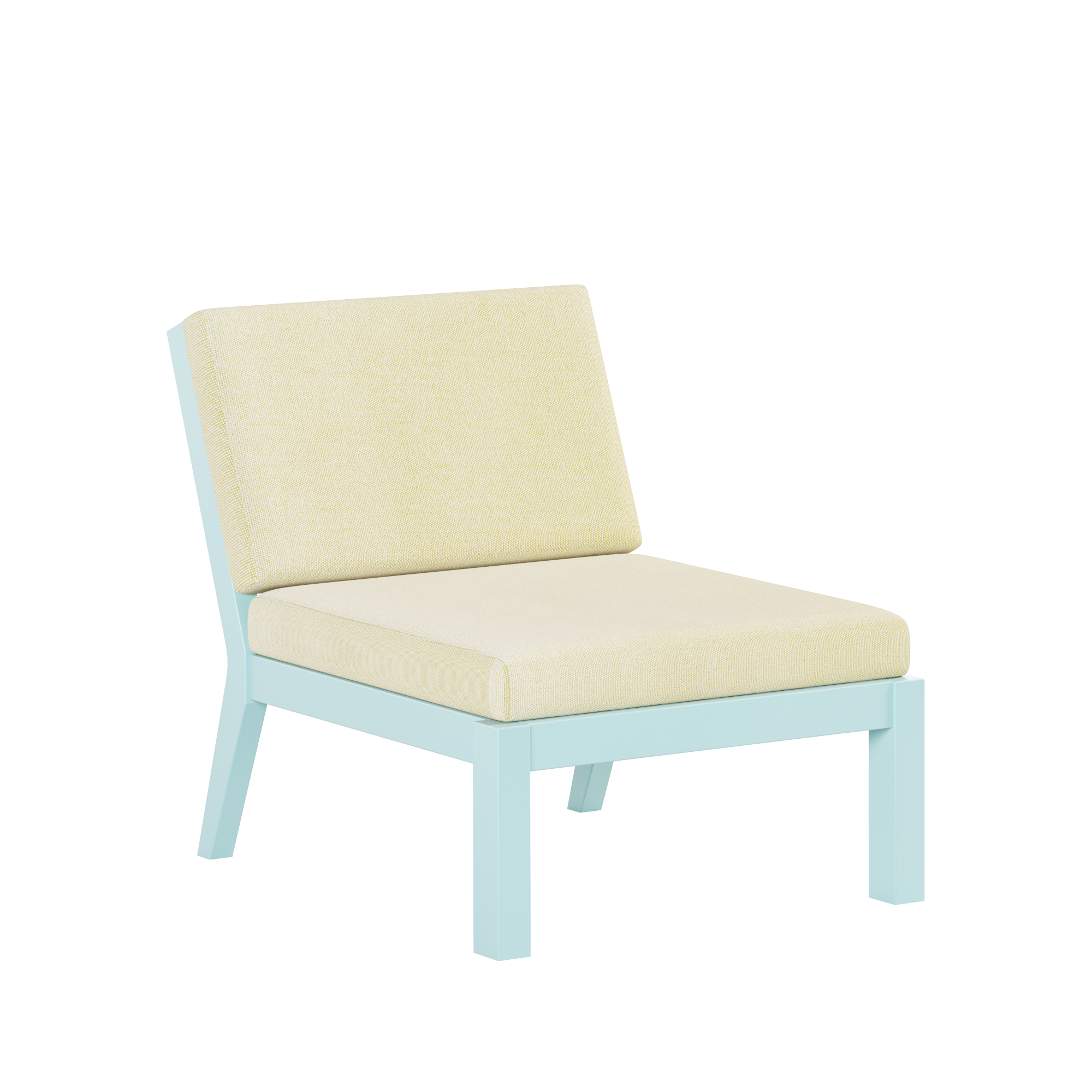 Breeze Deep Seat Sectional Piece Center Chair