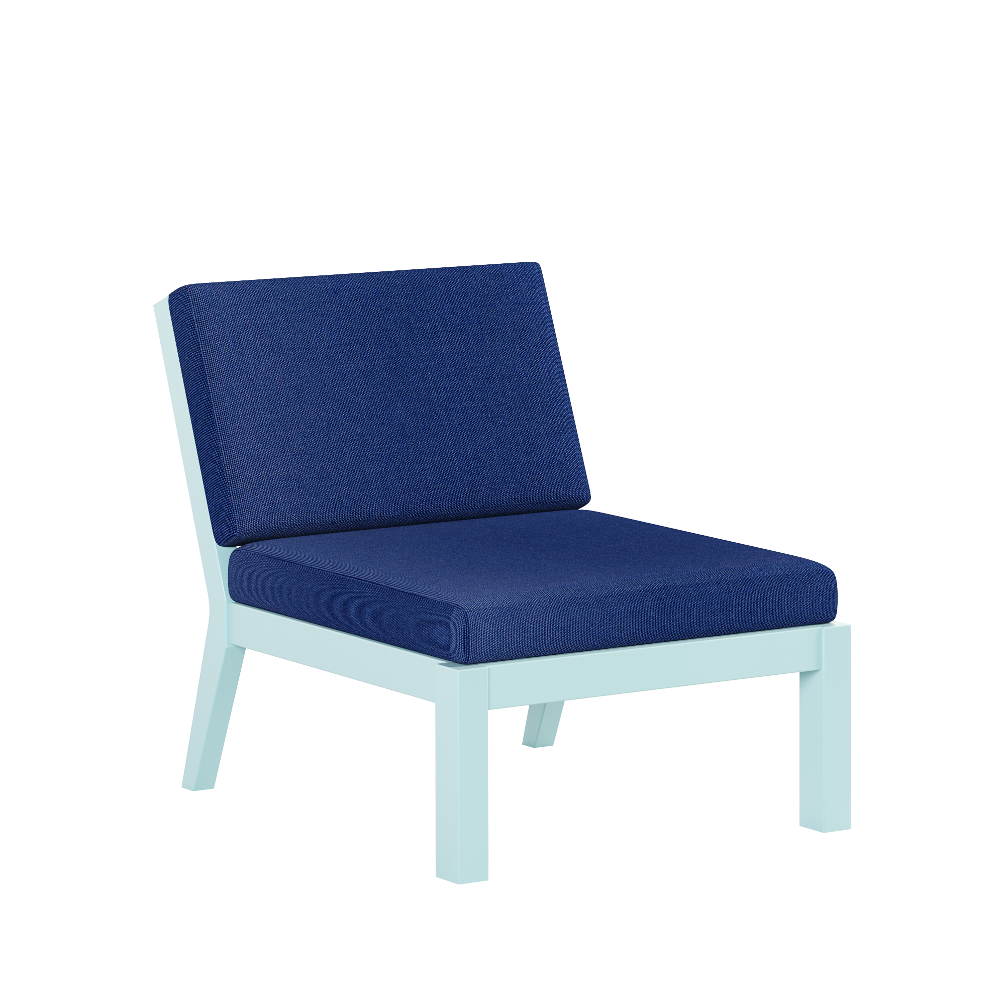 Breeze Deep Seat Sectional Piece Center Chair