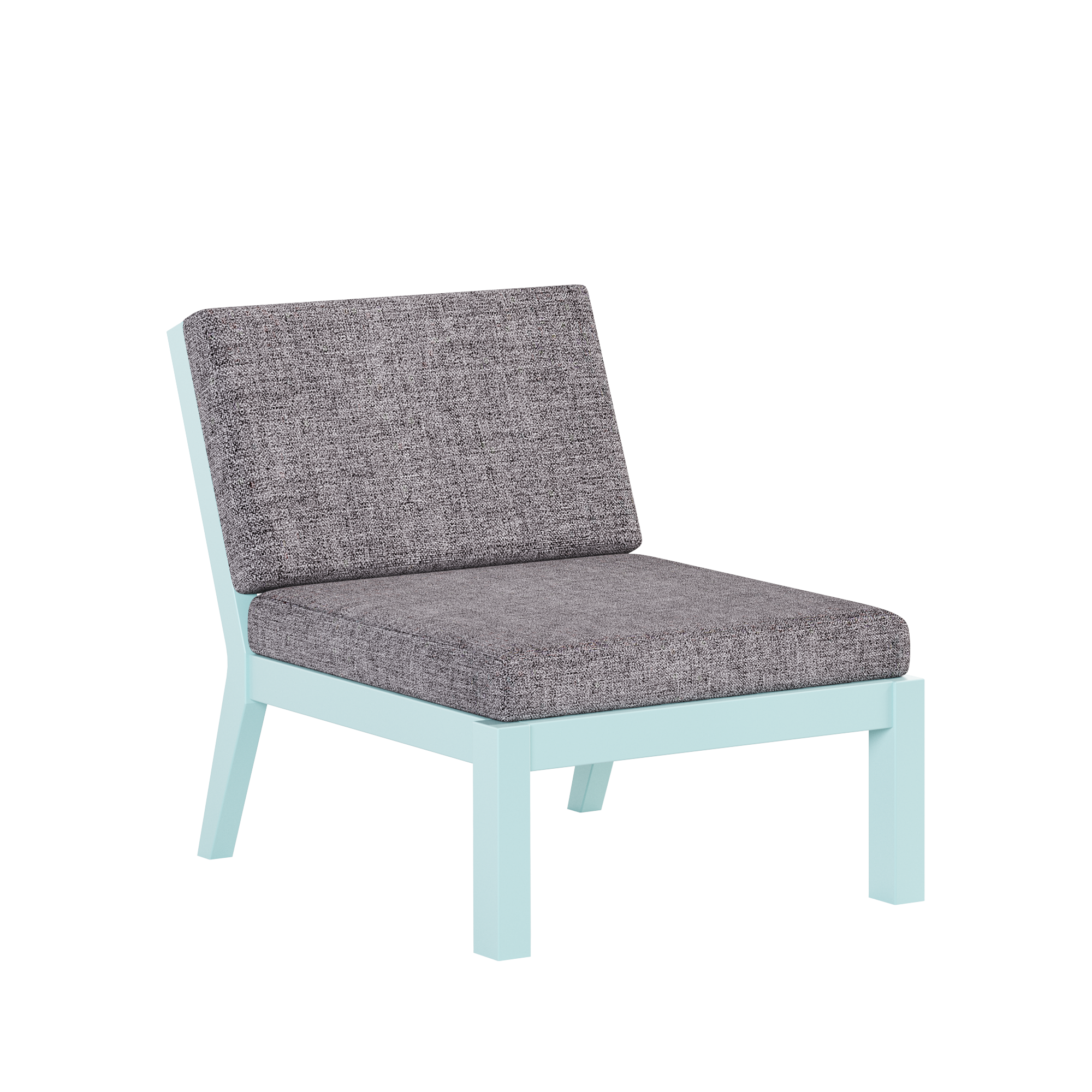 Breeze Deep Seat Sectional Piece Center Chair