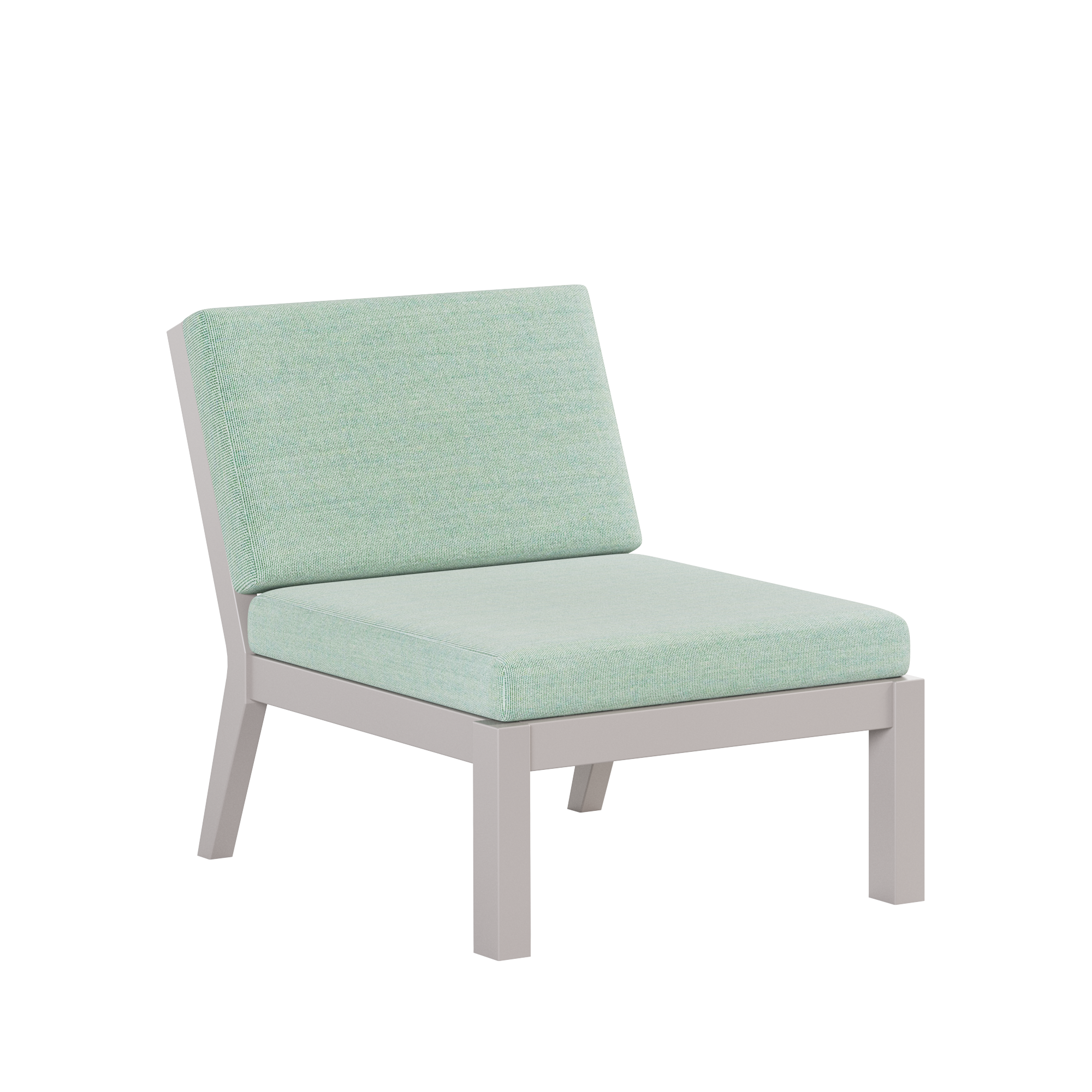 Breeze Deep Seat Sectional Piece Center Chair