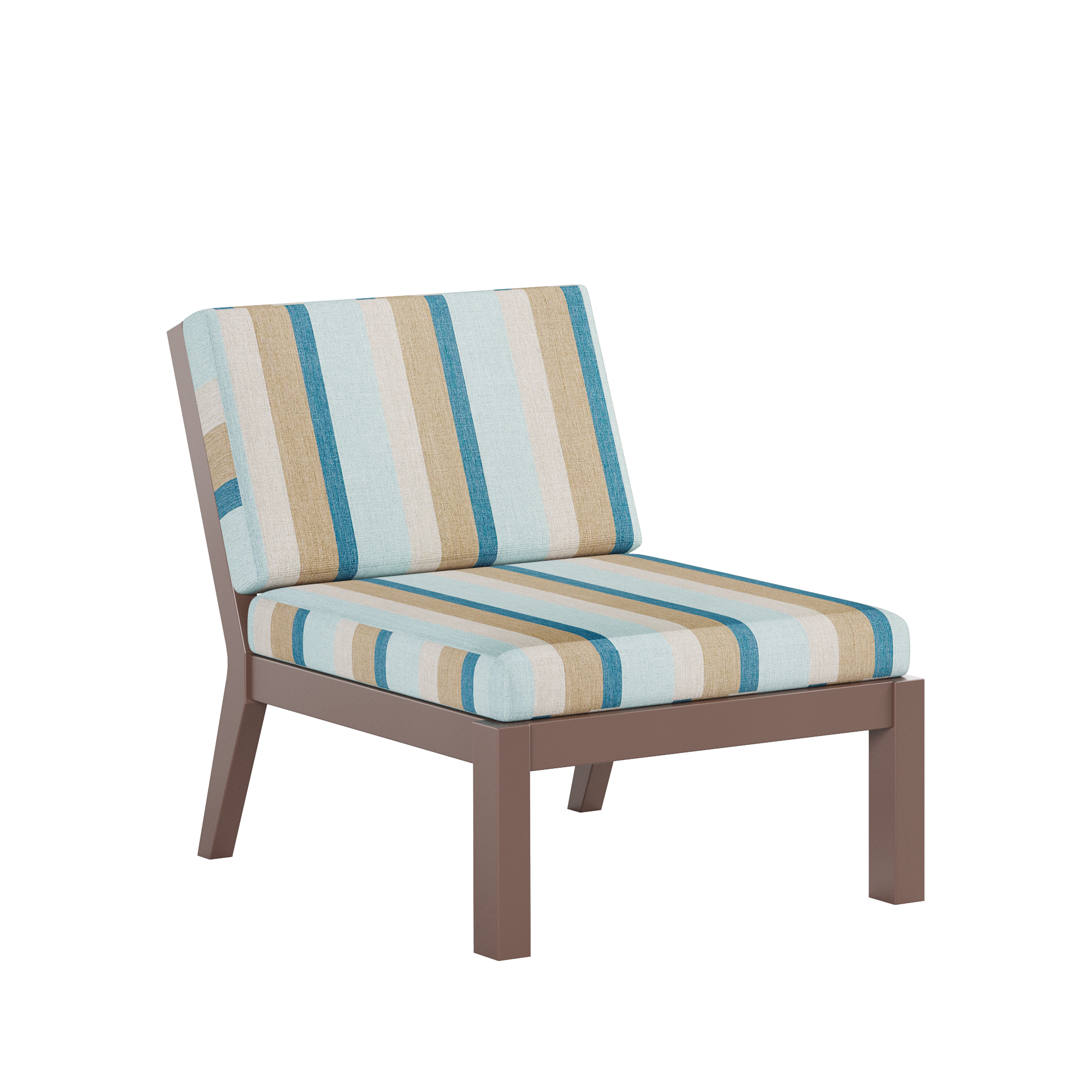 Breeze Deep Seat Sectional Piece Center Chair