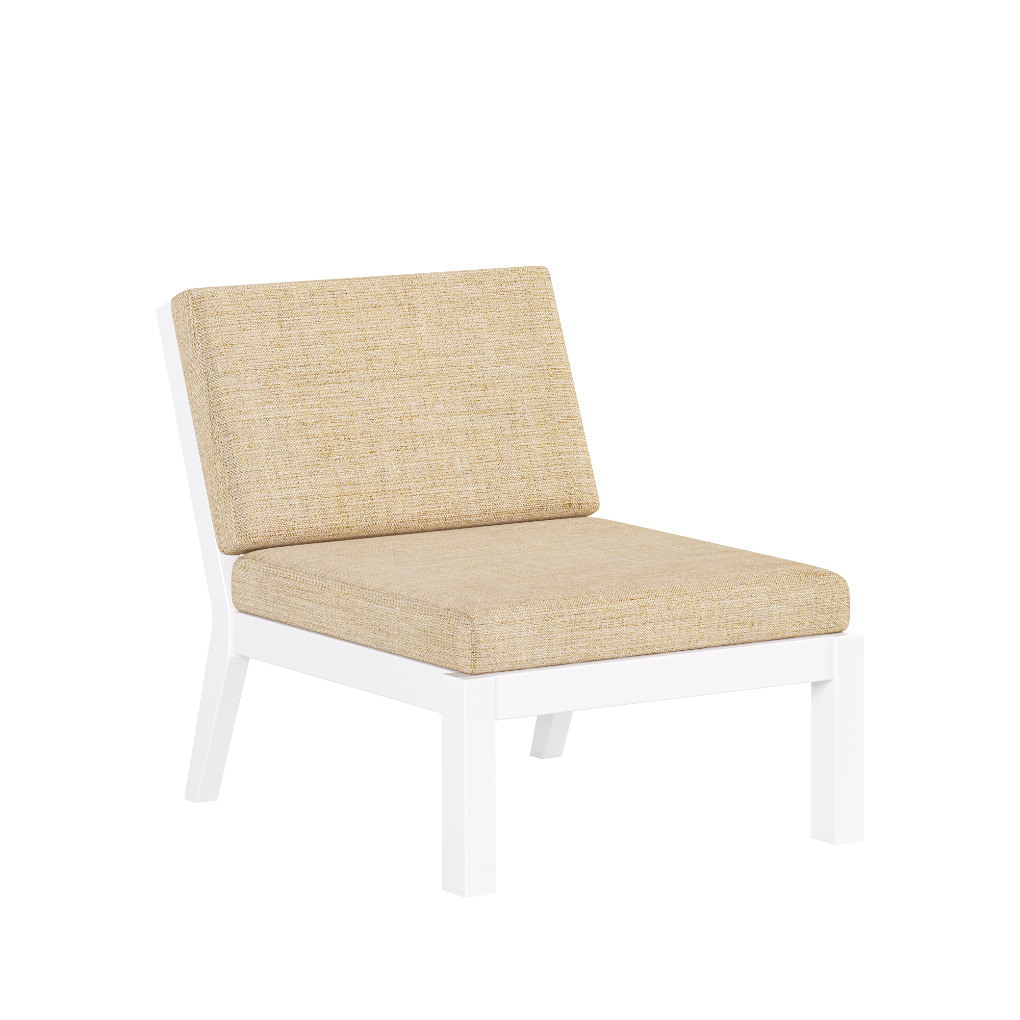 Breeze Deep Seat Sectional Piece Center Chair