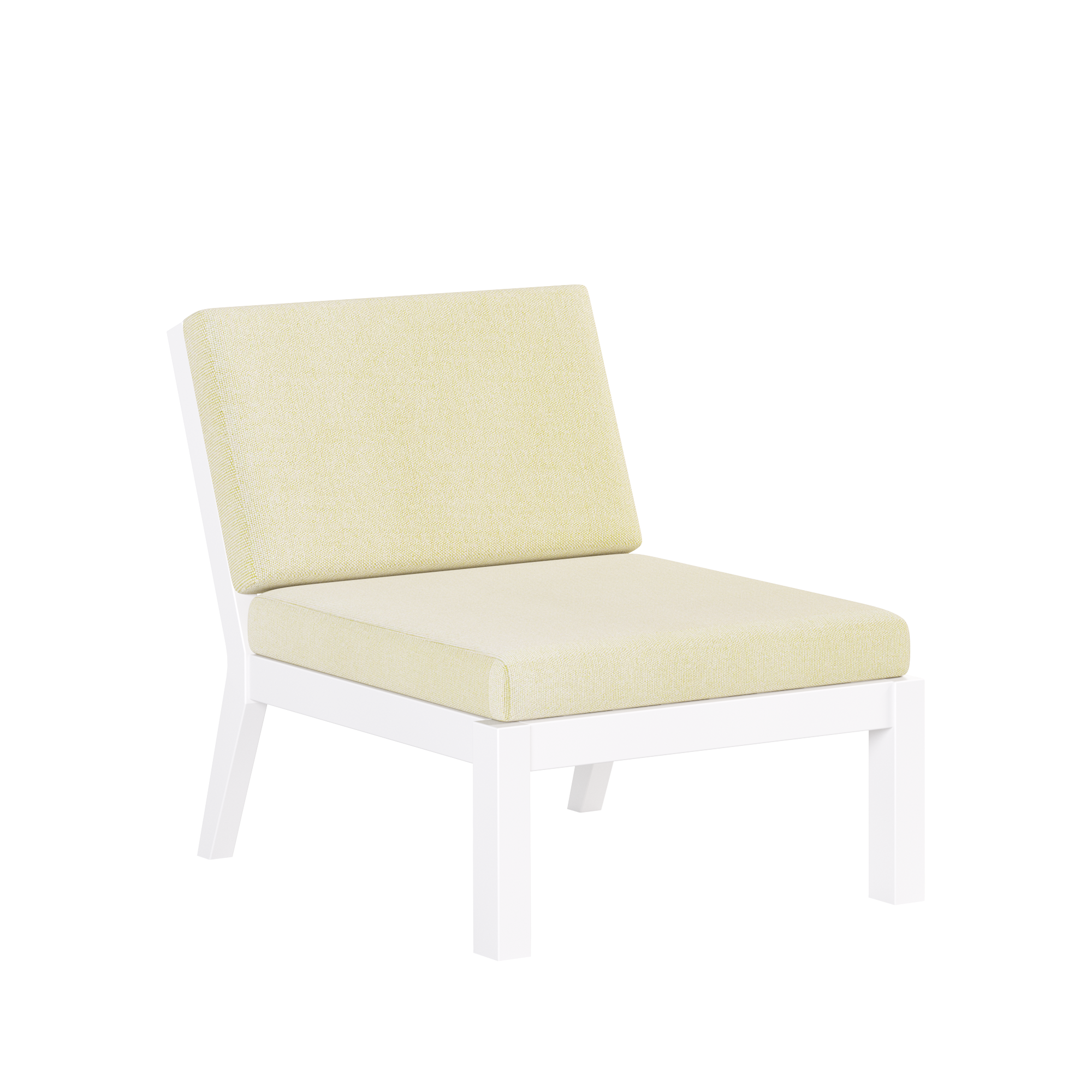Breeze Deep Seat Sectional Piece Center Chair