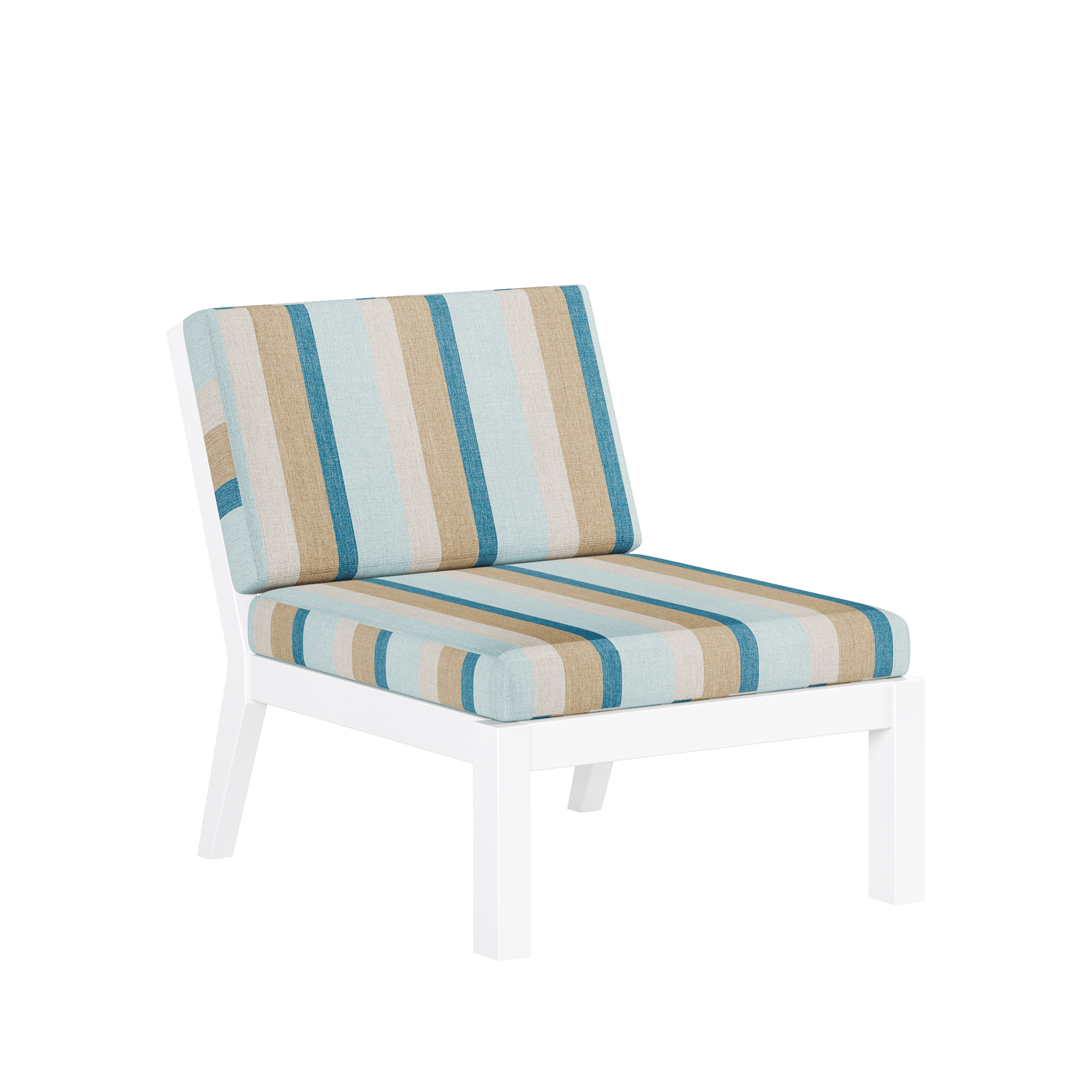 Breeze Deep Seat Sectional Piece Center Chair - Haven Outdoor
