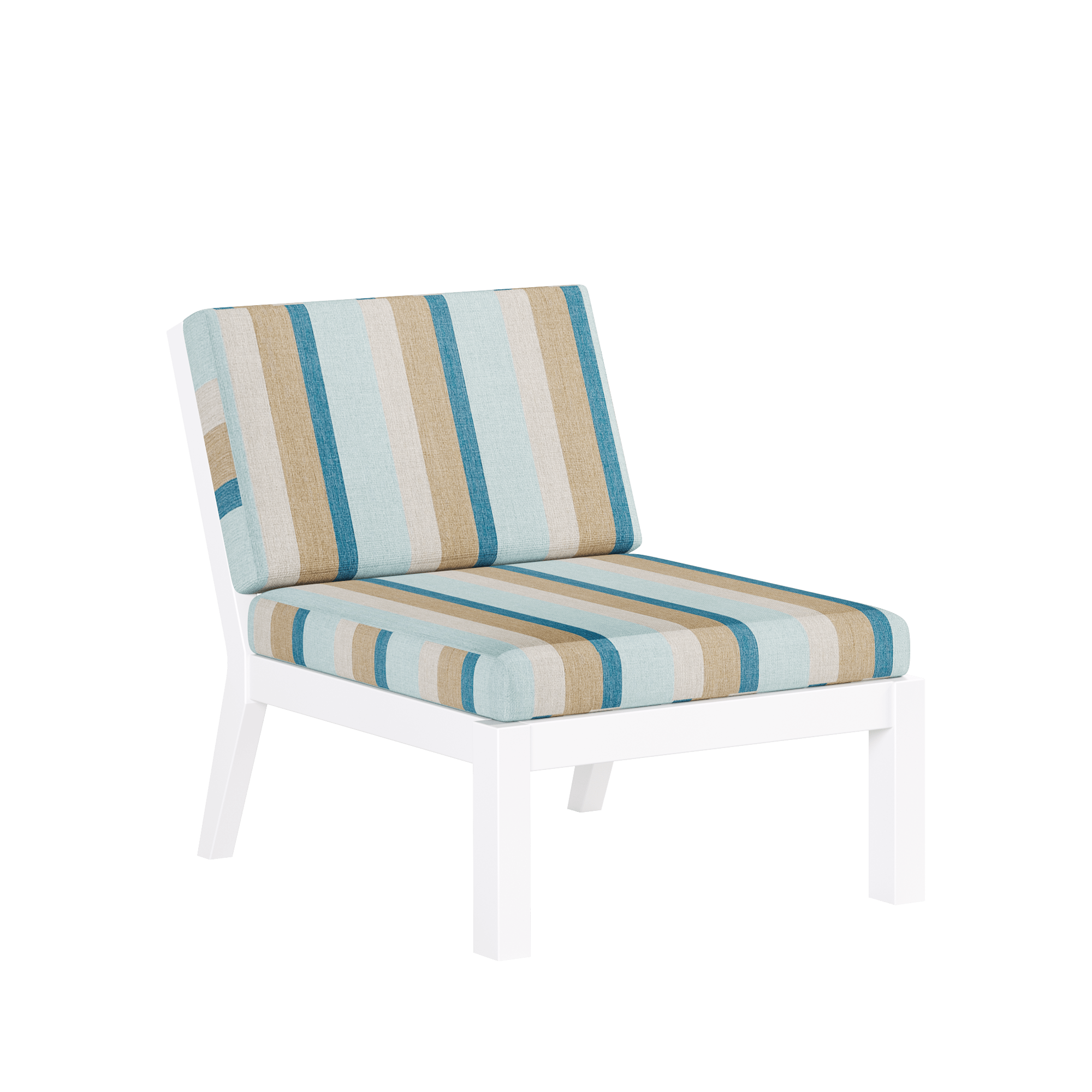 Breeze Deep Seat Sectional Piece Center Chair - Haven Outdoor